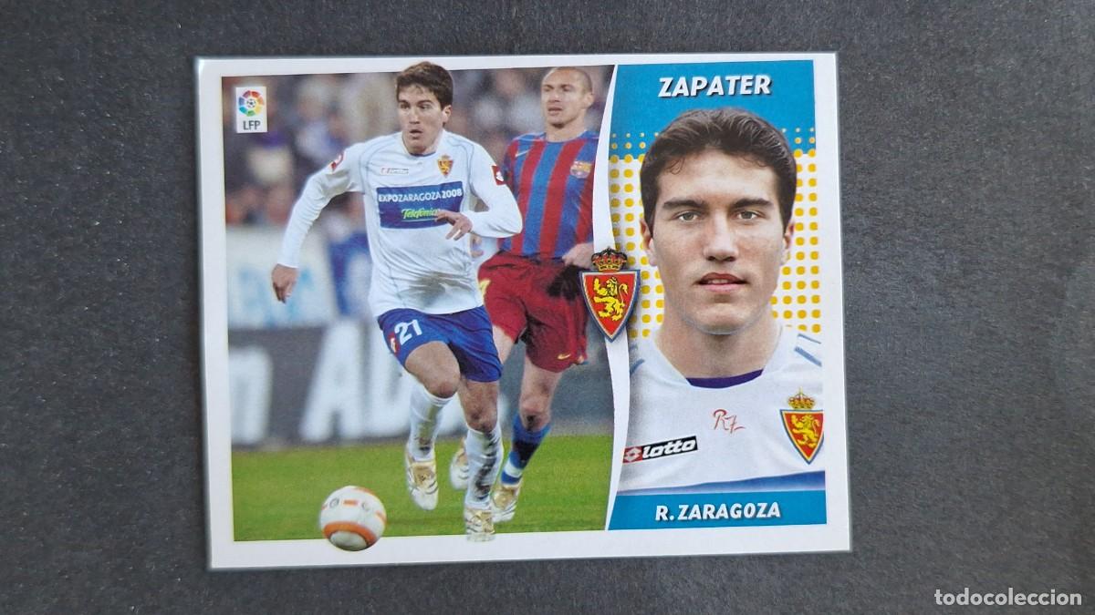Cromos de F&uacute;tbol: L3 ZAPATER REAL ZARAGOZA LIGA ESTE 2006 2007 06 07 NUNCA PEGADO SIN PEGAR