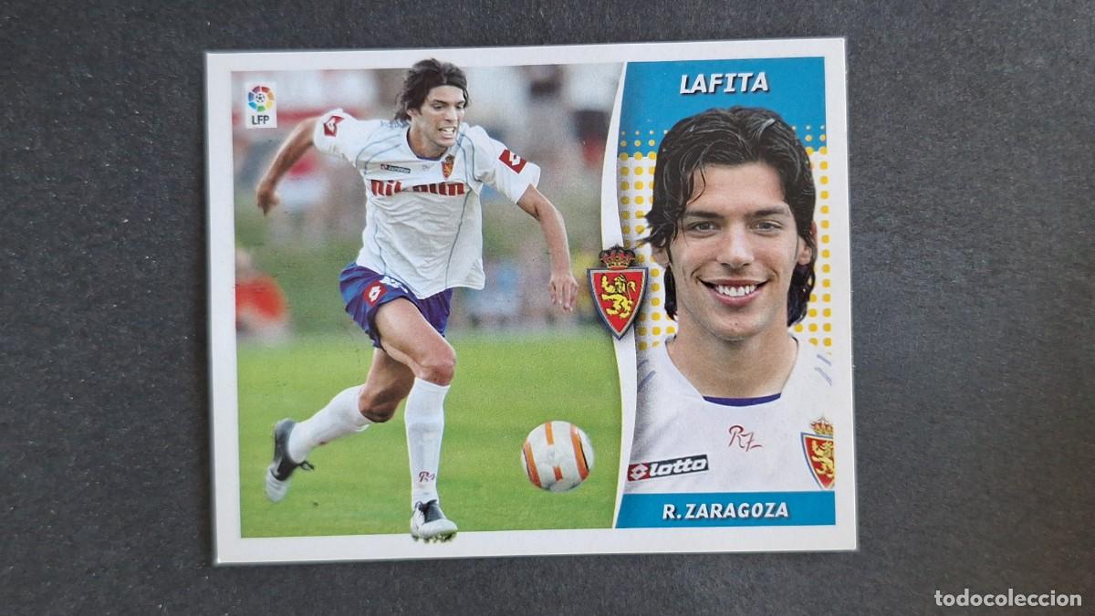 Cromos de F&uacute;tbol: L3 LAFITA REAL ZARAGOZA LIGA ESTE 2006 2007 06 07 NUNCA PEGADO SIN PEGAR