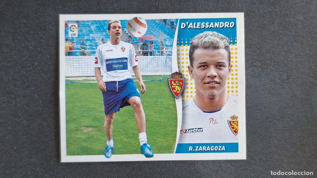 Cromos de F&uacute;tbol: L3 D'ALESSANDRO REAL ZARAGOZA LIGA ESTE 2006 2007 06 07 NUNCA PEGADO SIN PEGAR