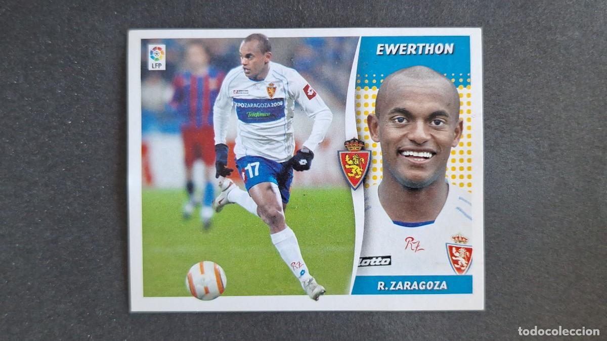 Cromos de F&uacute;tbol: L3 EWERTHON REAL ZARAGOZA LIGA ESTE 2006 2007 06 07 NUNCA PEGADO SIN PEGAR