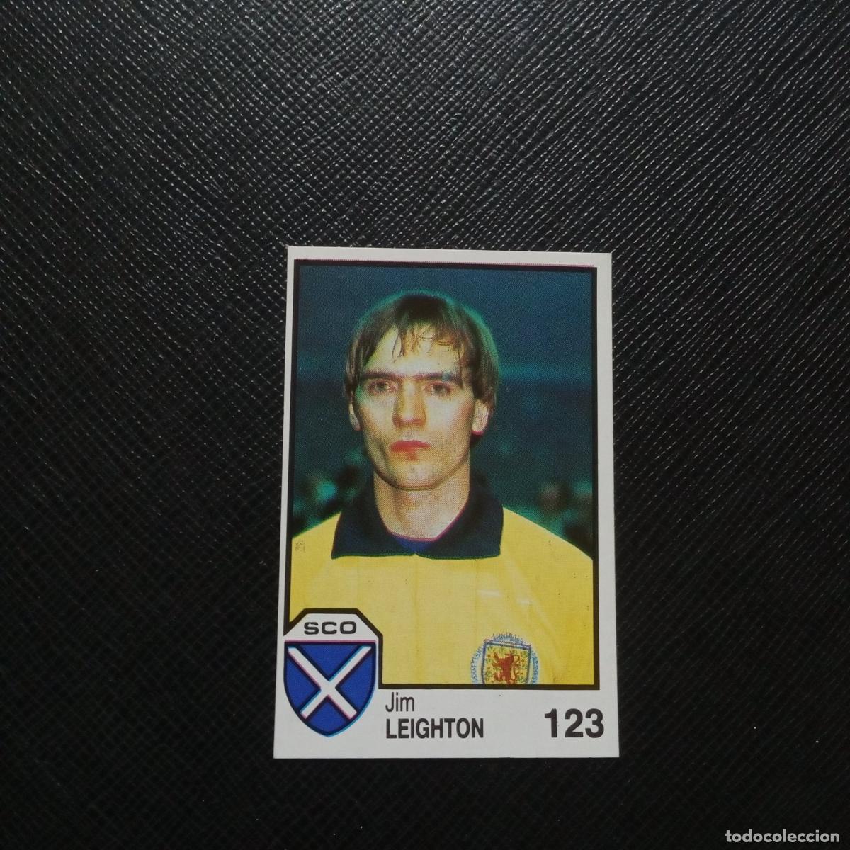 Fu&szlig;ball-Sticker: 123 LEIGTHON ESCOCIA BARNA MEXICO MUNDIAL 1986 CROMO FUTBOL 86 - SIN PEGAR - A74 PG10