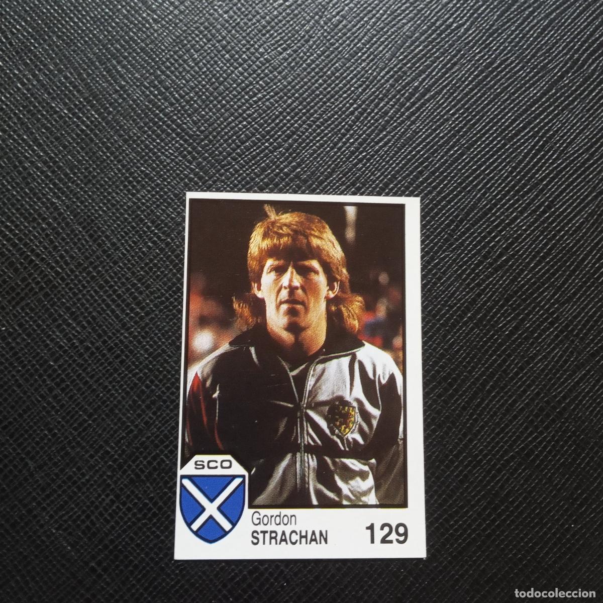 Figurine di Calcio: 129 STRACHAN ESCOCIA BARNA MEXICO MUNDIAL 1986 CROMO FUTBOL 86 - SIN PEGAR - A74 PG11