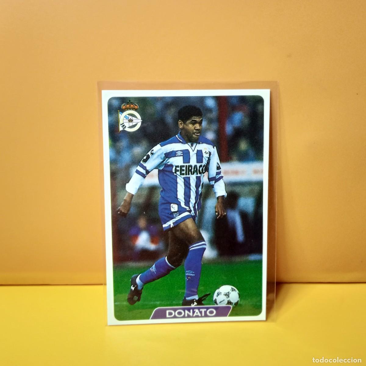 Football Stickers: MUNDICROMO 1995 1996 95 96 DEPORTIVO LA CORU&Ntilde;A DONATO 28