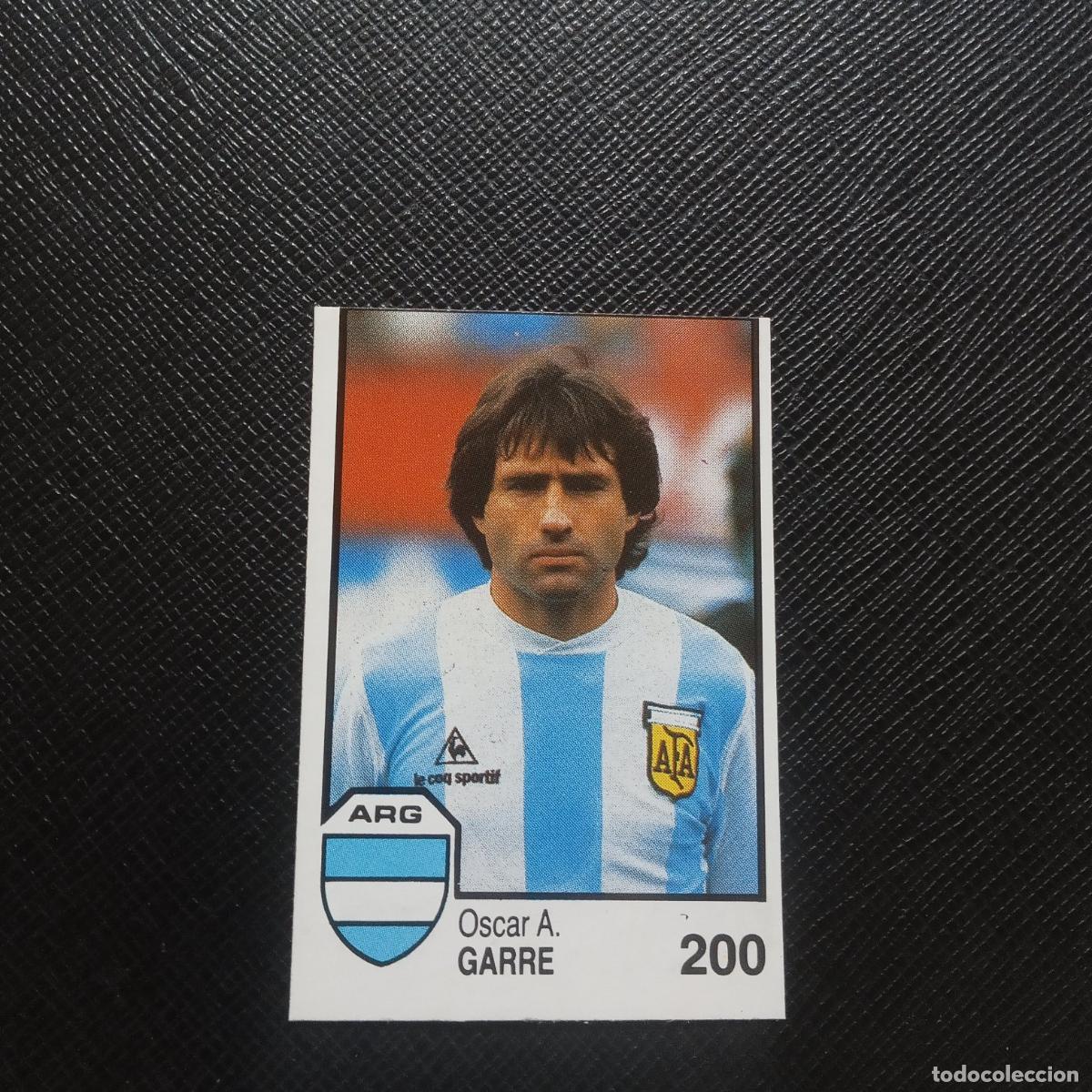 Figurine di Calcio: 200 GARRE ARGENTINA BARNA MEXICO MUNDIAL 1986 CROMO FUTBOL 86 - SIN PEGAR - A74 PG18