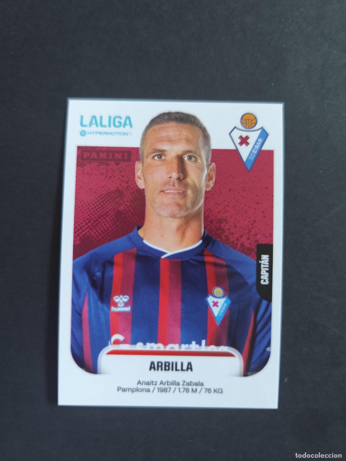Figurine di Calcio: 198 ARBILLA EIBAR SEGUNDA 2&ordf; DIVISI&Oacute;N LIGA HYPERMOTION 2025 2026 25 26 PEDIDO M&Iacute;NIMO 2&euro;
