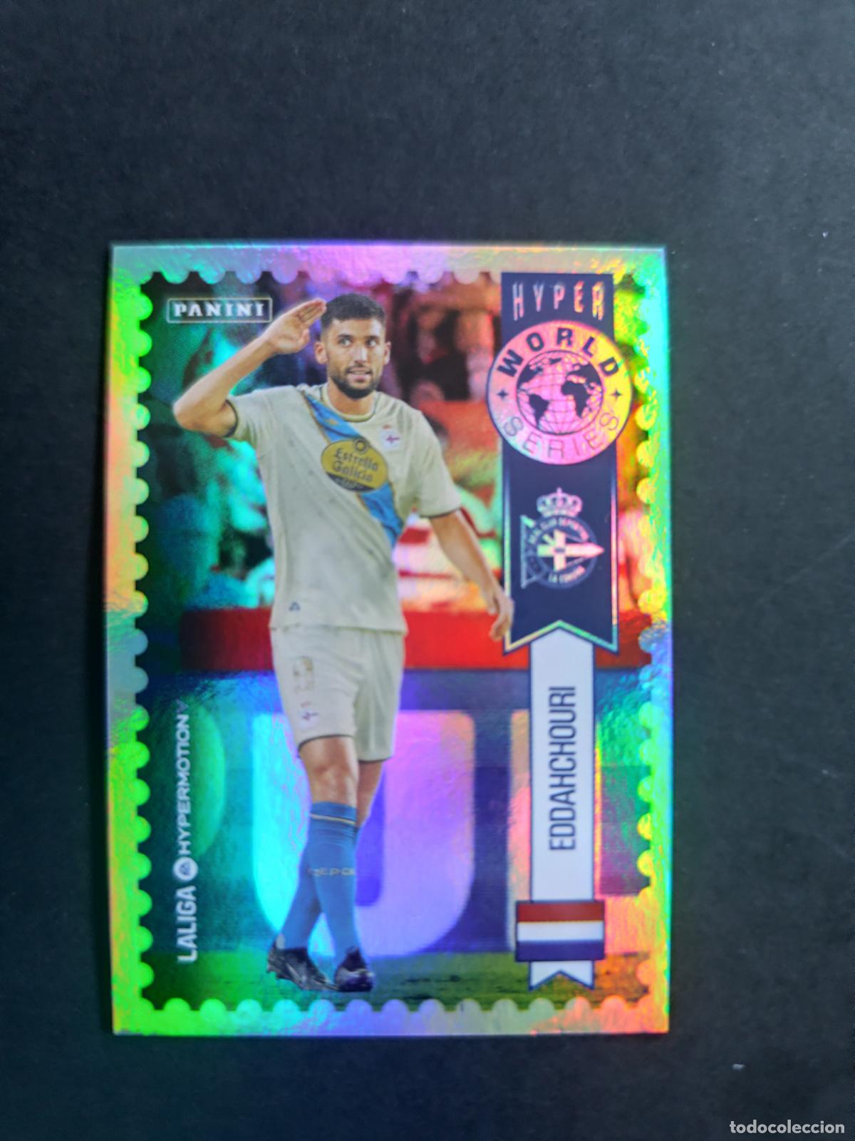 Fu&szlig;ball-Sticker: 443 EDDAHCHOURI DEPORTIVO CORU&Ntilde;A HYPER WORLD SERIES 2&ordf; DIVISI&Oacute;N LIGA HYPERMOTION 2025 2026 25 26