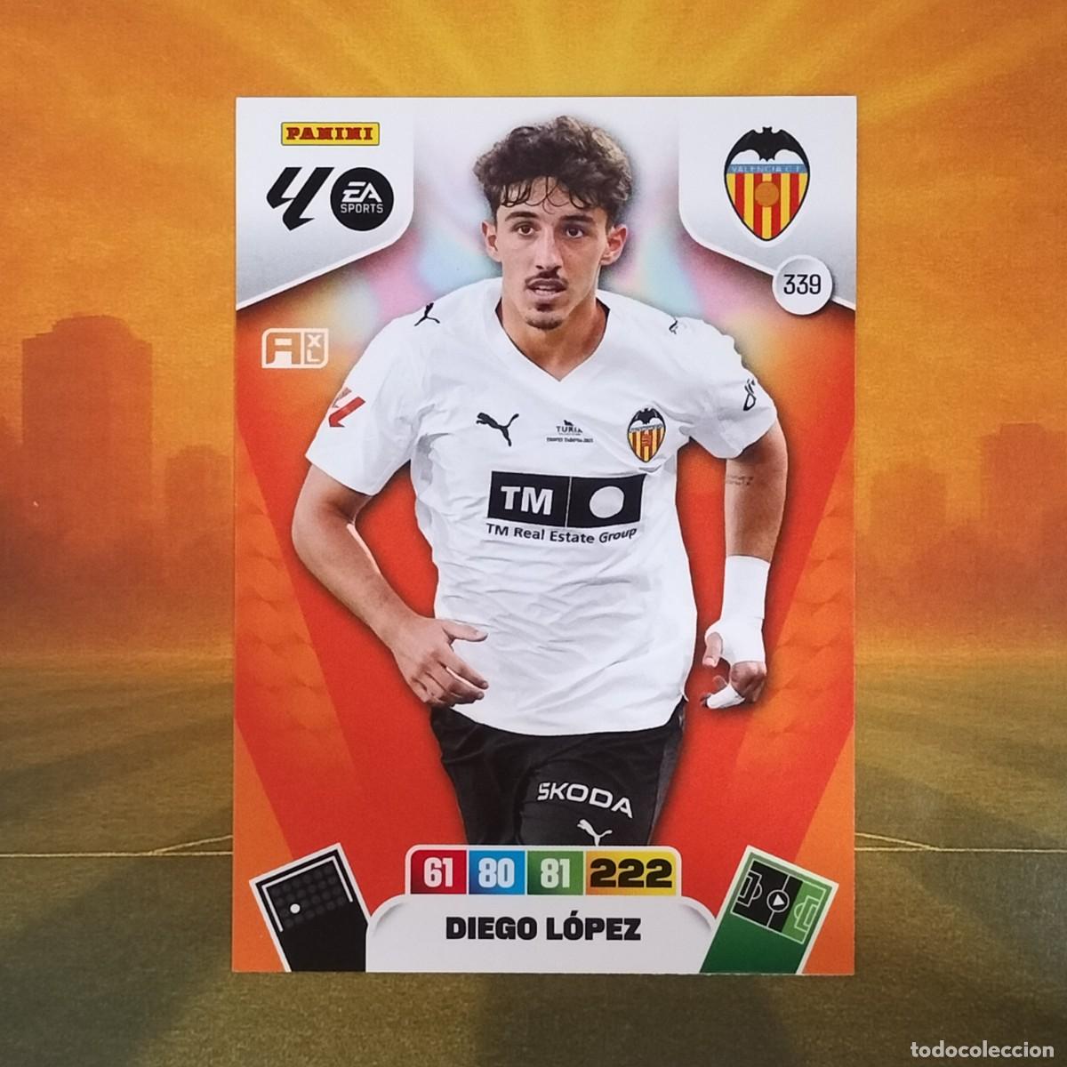 Figurine di Calcio: #339 Diego Lopez | Valencia CF | Adrenalyn XL LaLiga 2025 2026 Panini 25 26