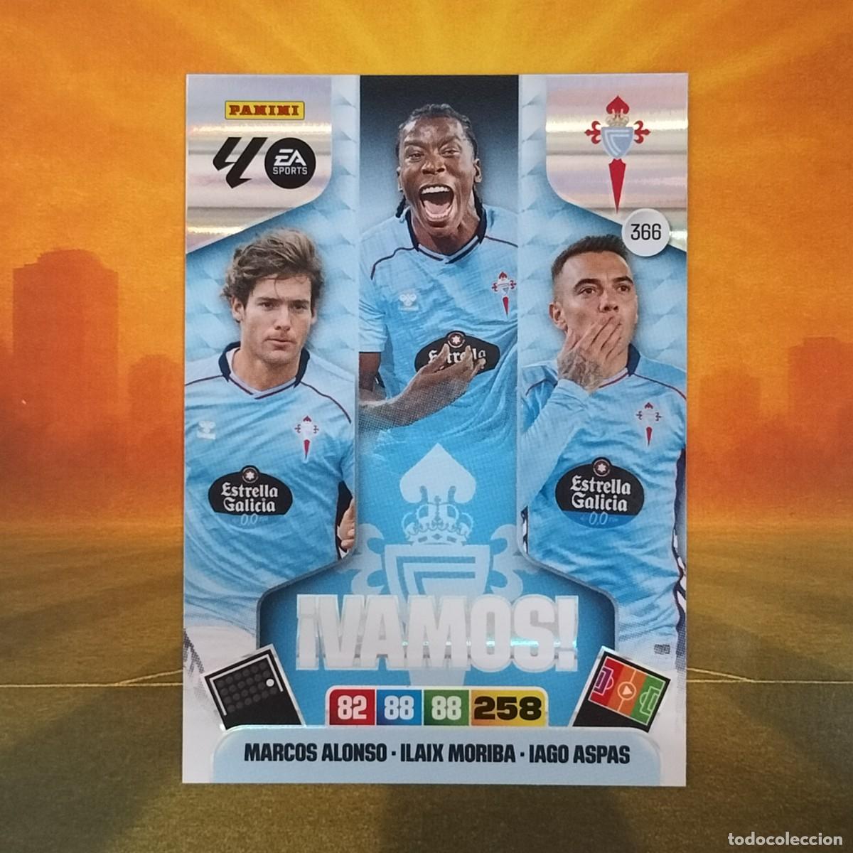 Figurine di Calcio: #366 RC Celta | Vamos | Adrenalyn XL LaLiga 2025 2026 Panini 25 26