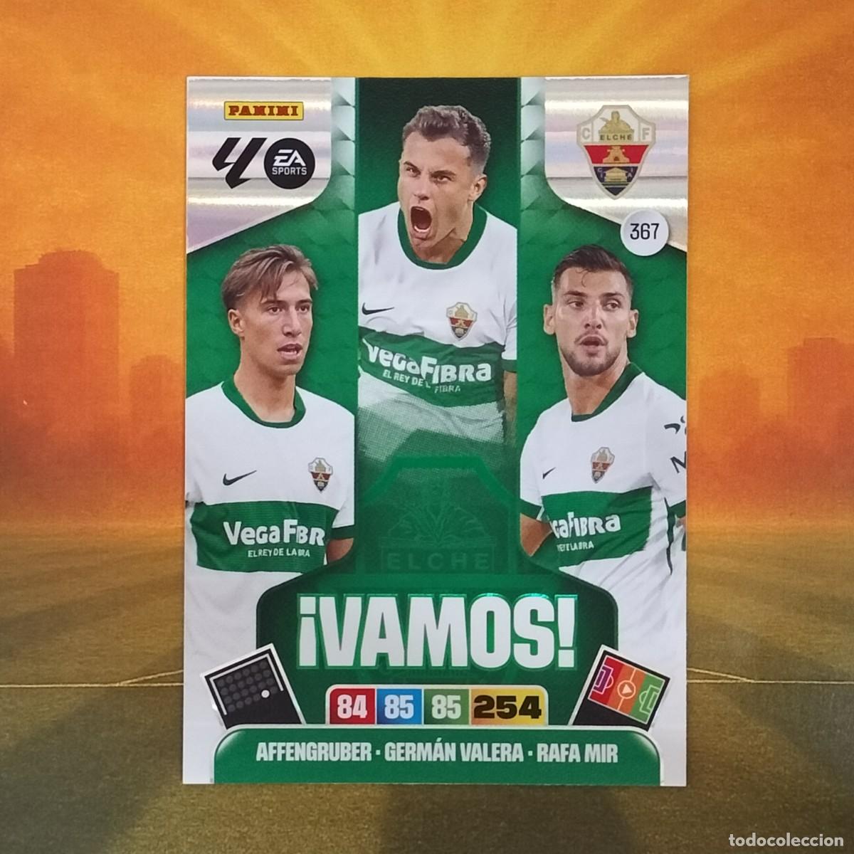 Fu&szlig;ball-Sticker: #367 Elche CF | Vamos | Adrenalyn XL LaLiga 2025 2026 Panini 25 26