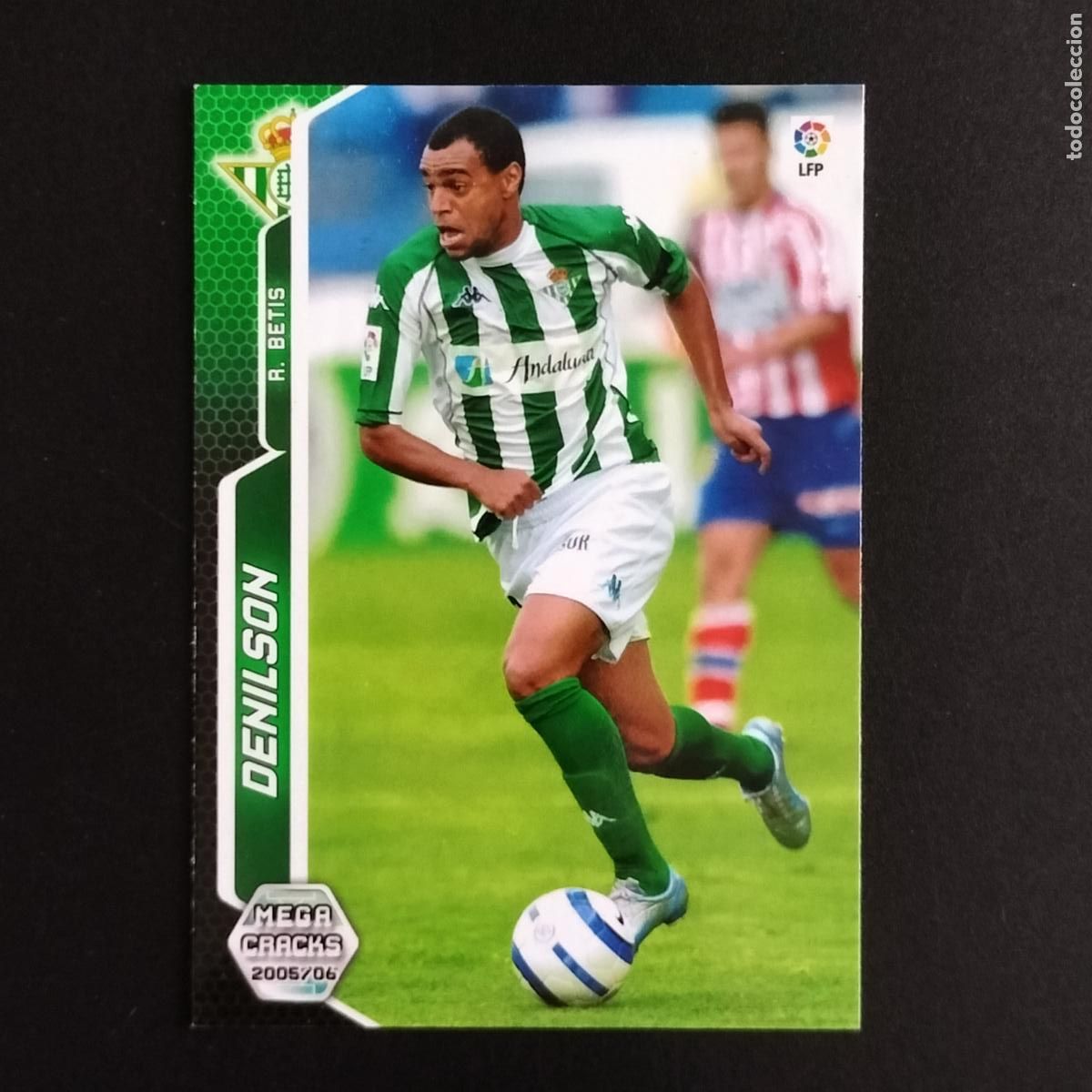 Cromos de f&uacute;tbol: CROMO 86 BAJA DENILSON BETIS CROMOS ALBUM LIGA FUTBOL MEGACRACKS 2005-2006 05-06 PANINI