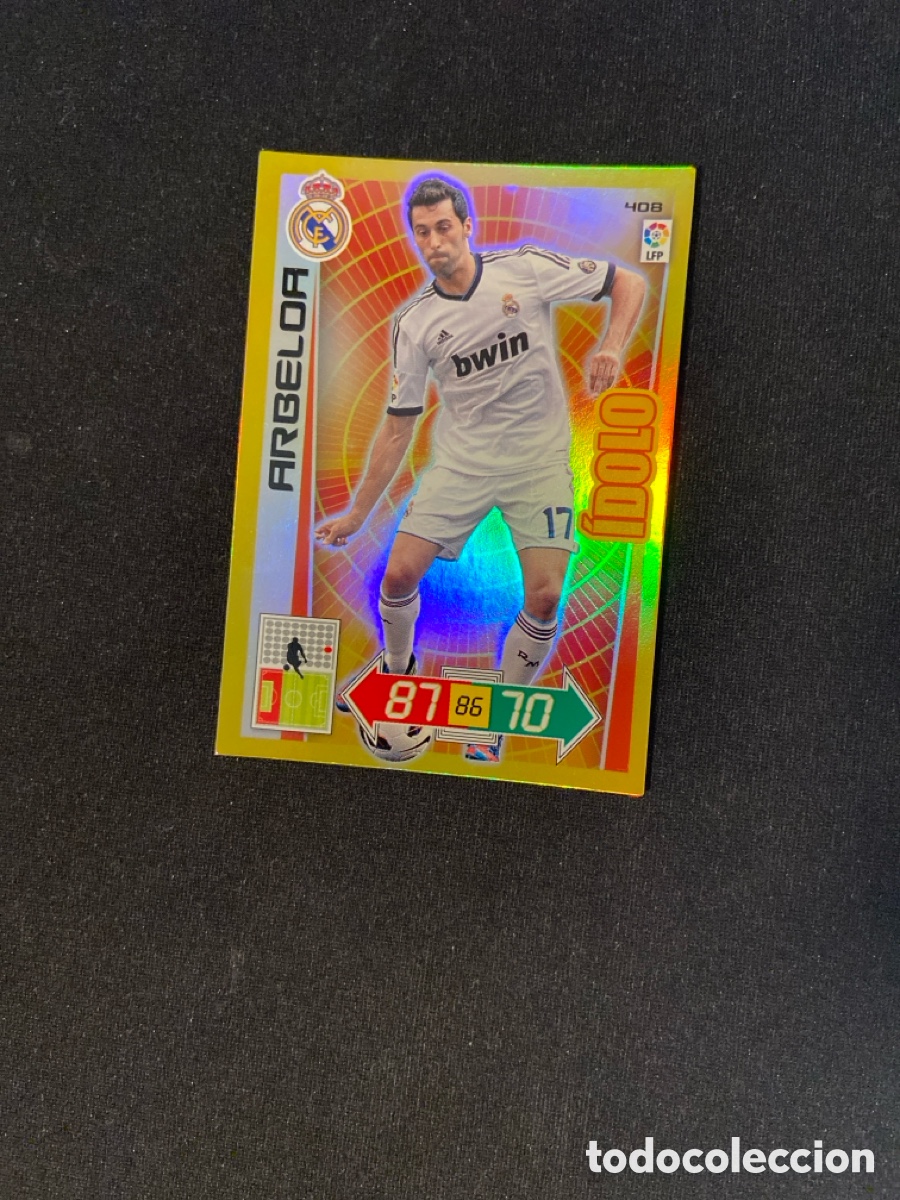 Cromos de F&uacute;tbol: ARBELOA 408 IDOLO (REAL MADRID) 2012-2013 12 13 ADRENALYN PANINI CROMO CARTA A-2