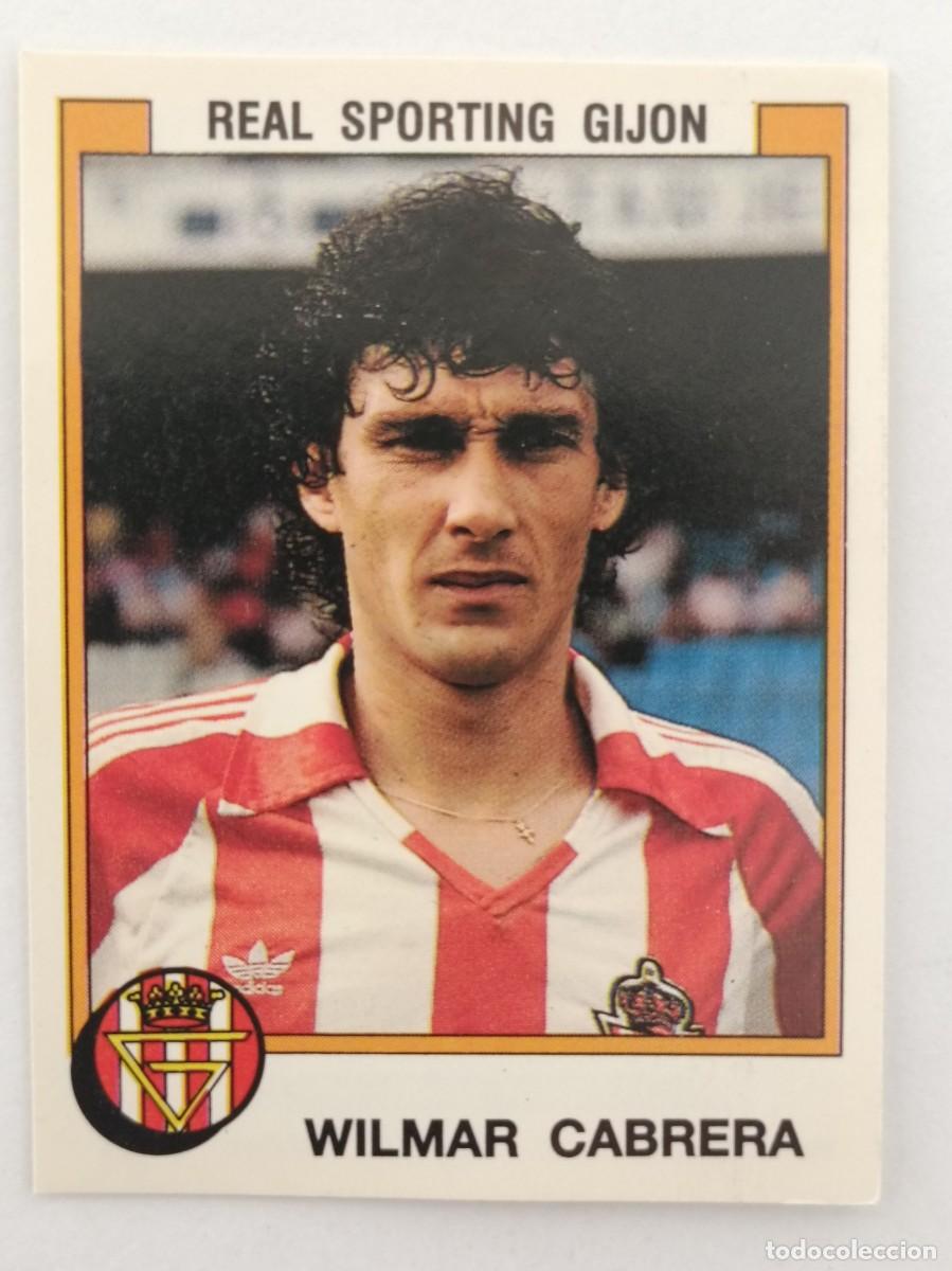 Cromos de F&uacute;tbol: #344 WILMAR CABRERA SPORTING GIJON FUTBOL 88 PANINI