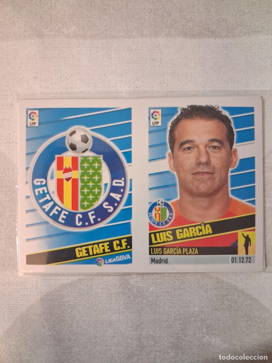 Figurine di Calcio: Ediciones Este Liga 2013 2014 13 14 Sin Pegar Escudo Entrenador Getafe CF 9 Luis Garcia