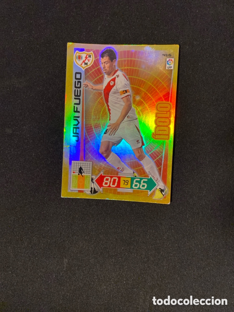 Fu&szlig;ball-Sticker: JAVI FUEGO 416 IDOLO (RAYO VALLECANO) 2012-2013 12 13 ADRENALYN PANINI CROMO CARTA A-2