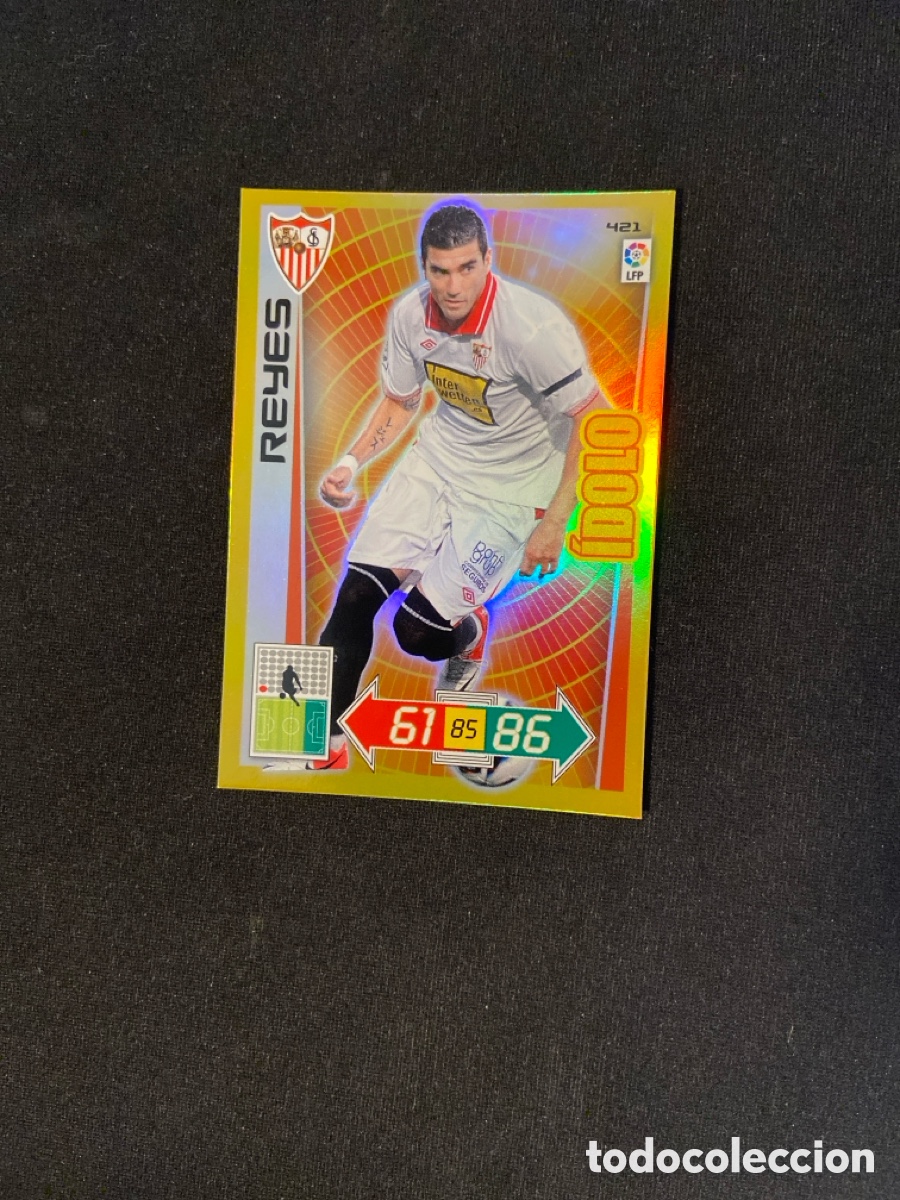 Figurine di Calcio: REYES 421 IDOLO (SEVILLA) 2012-2013 12 13 ADRENALYN PANINI CROMO CARTA A-2