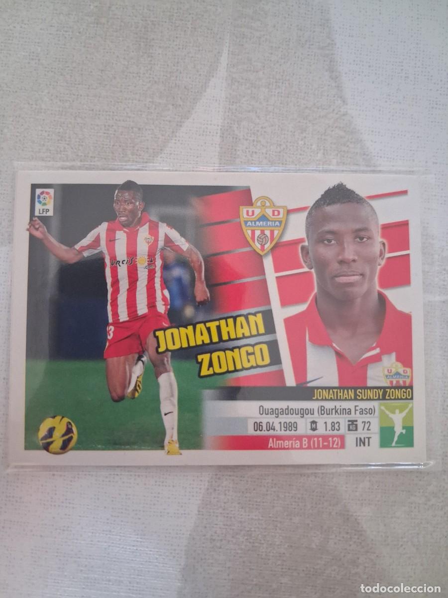 Fu&szlig;ball-Sticker: Ediciones Este Liga 2013 2014 13 14 Sin Pegar UD Almeria 14B Jonathan Zongo