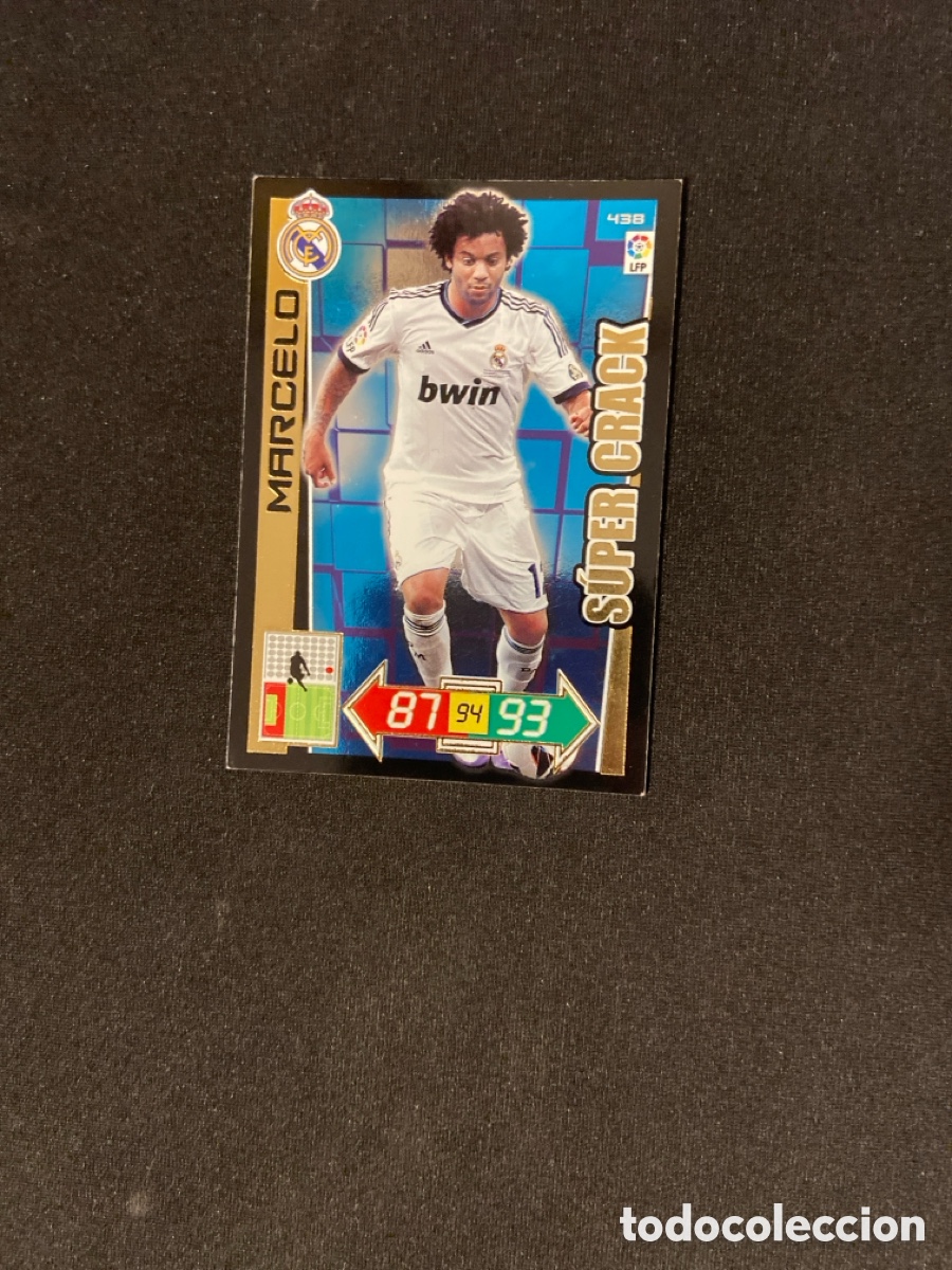 Cromos de F&uacute;tbol: MARCELO 438 SUPERCRACK (REAL MADRID) 2012-2013 12 13 ADRENALYN PANINI CROMO CARTA A-2