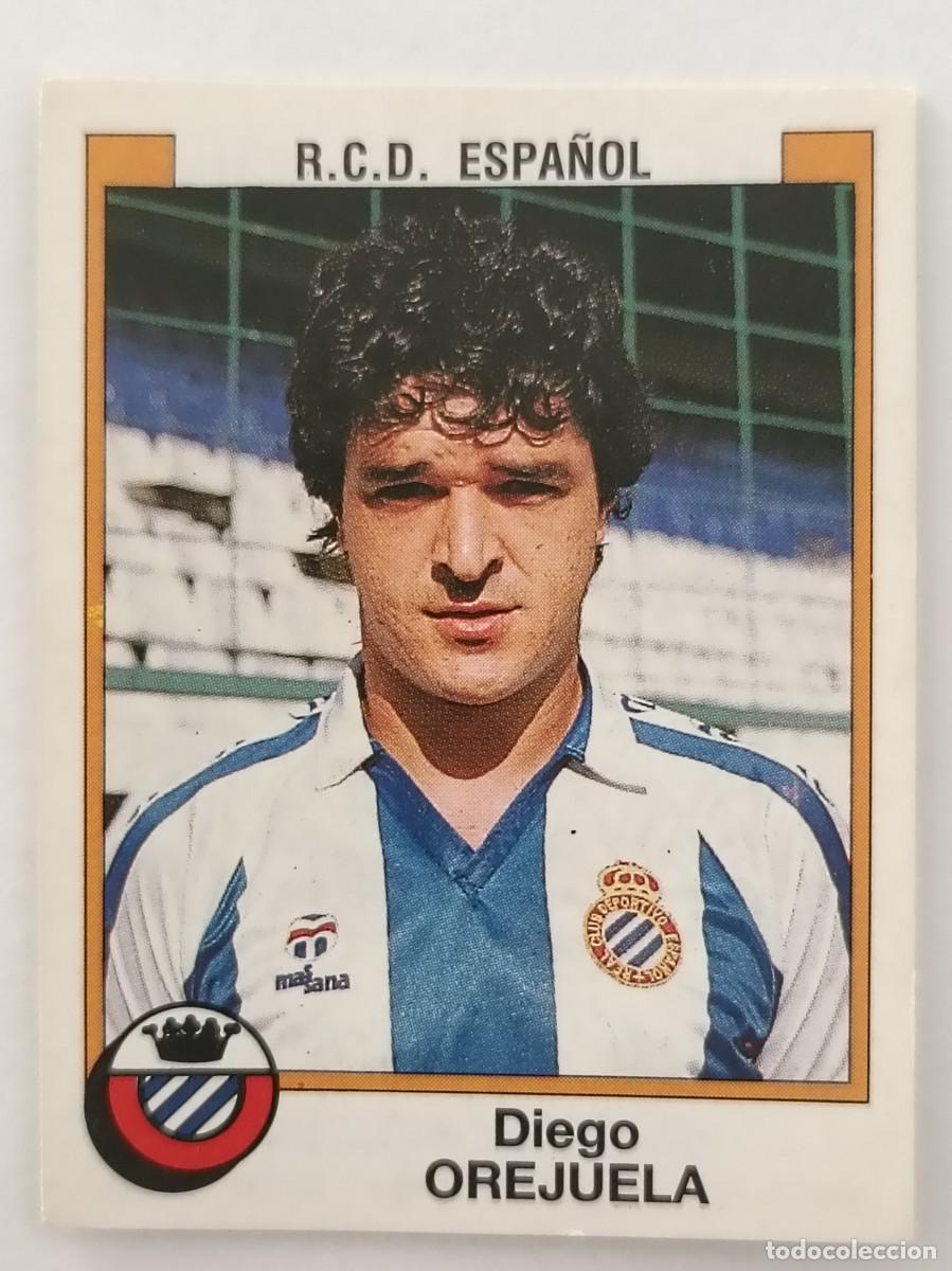 Figurine di Calcio: #129 OREJUELA R.C.D. ESPA&Ntilde;OL FUTBOL 88 PANINI