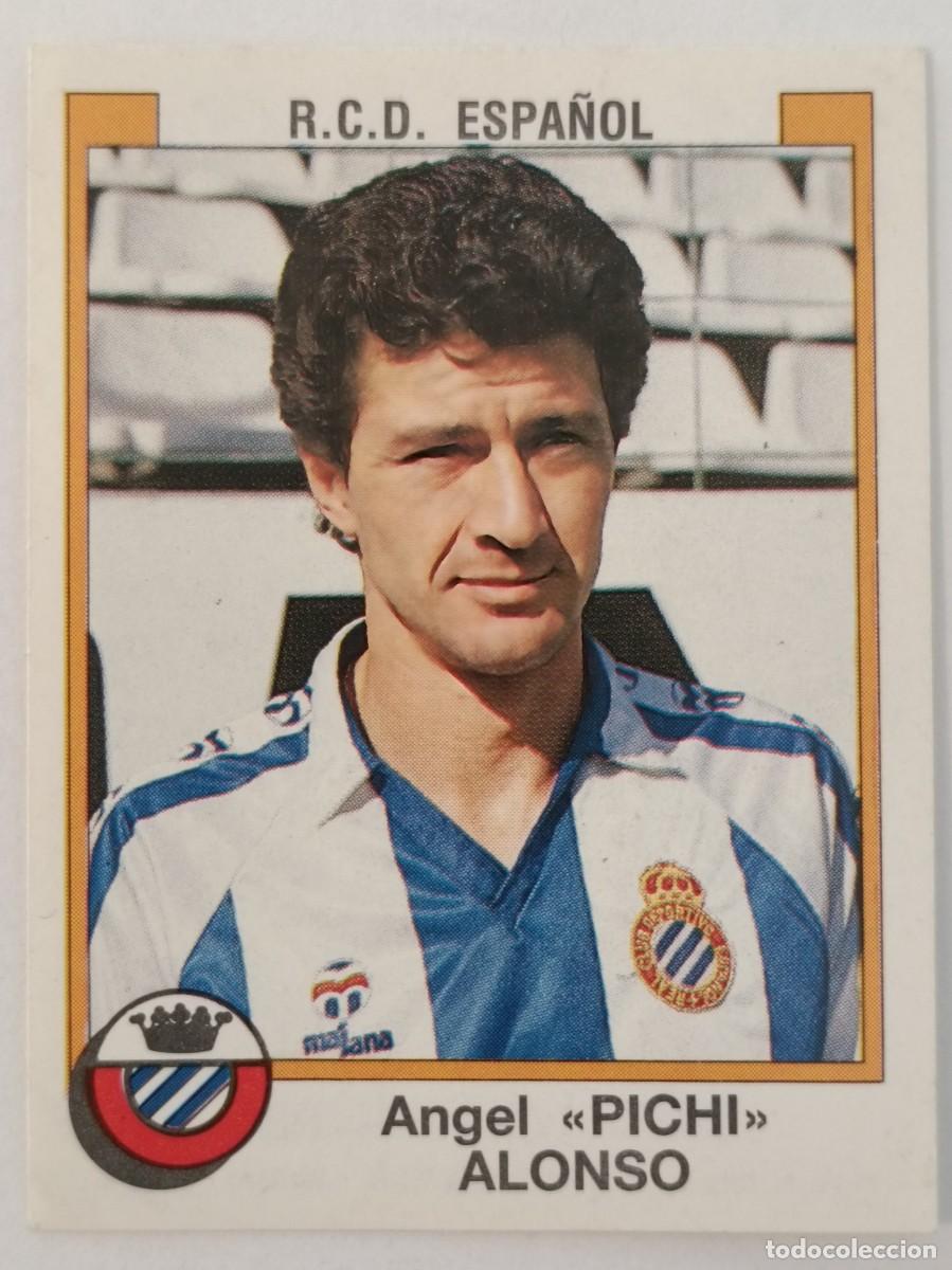 Figurine di Calcio: #133 PICHI ALONSO R.C.D. ESPA&Ntilde;OL FUTBOL 88 PANINI