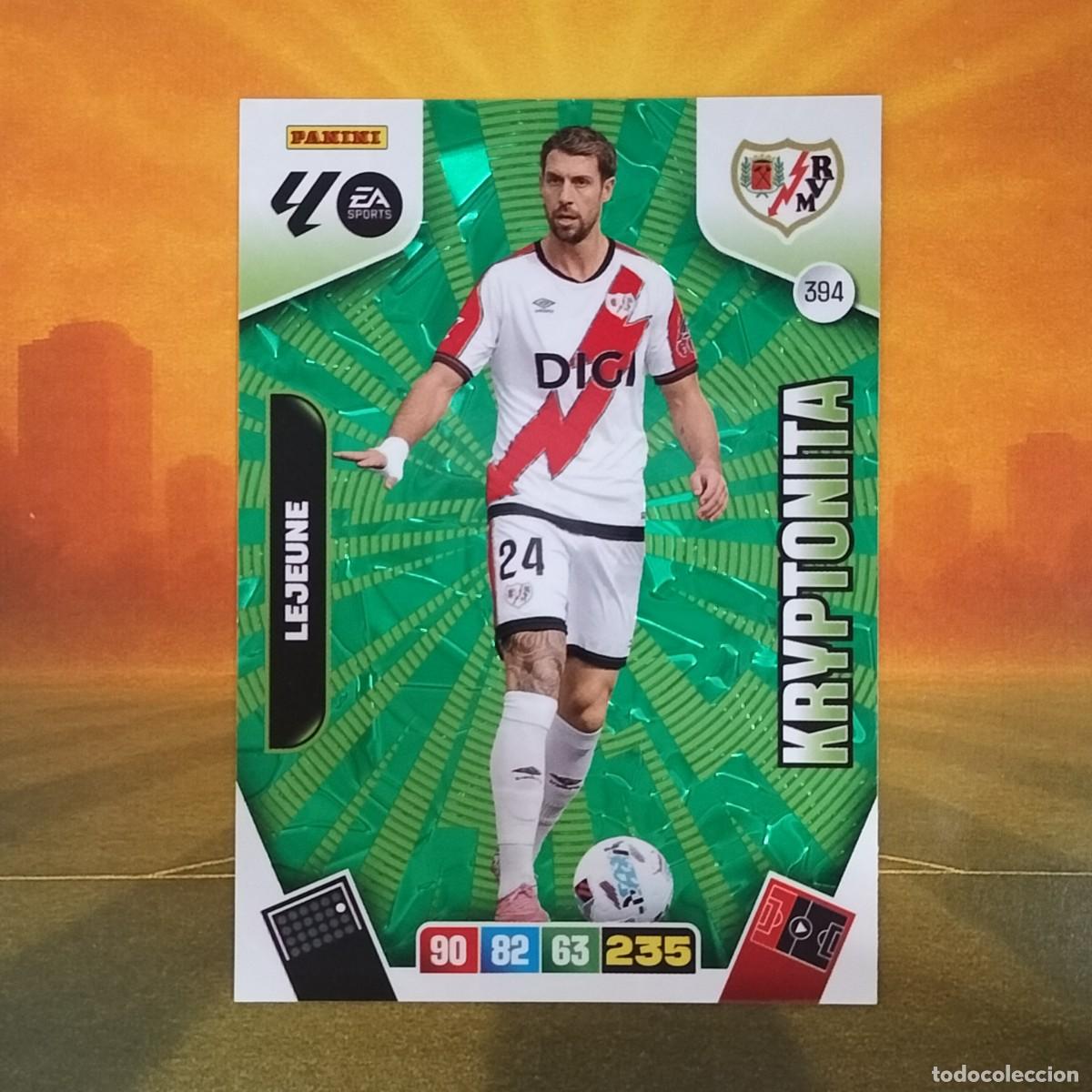 Cromos de F&uacute;tbol: #394 Lejeune | Rayo Vallecano | Kryptonita | Adrenalyn XL LaLiga 2025 2026 Panini 25