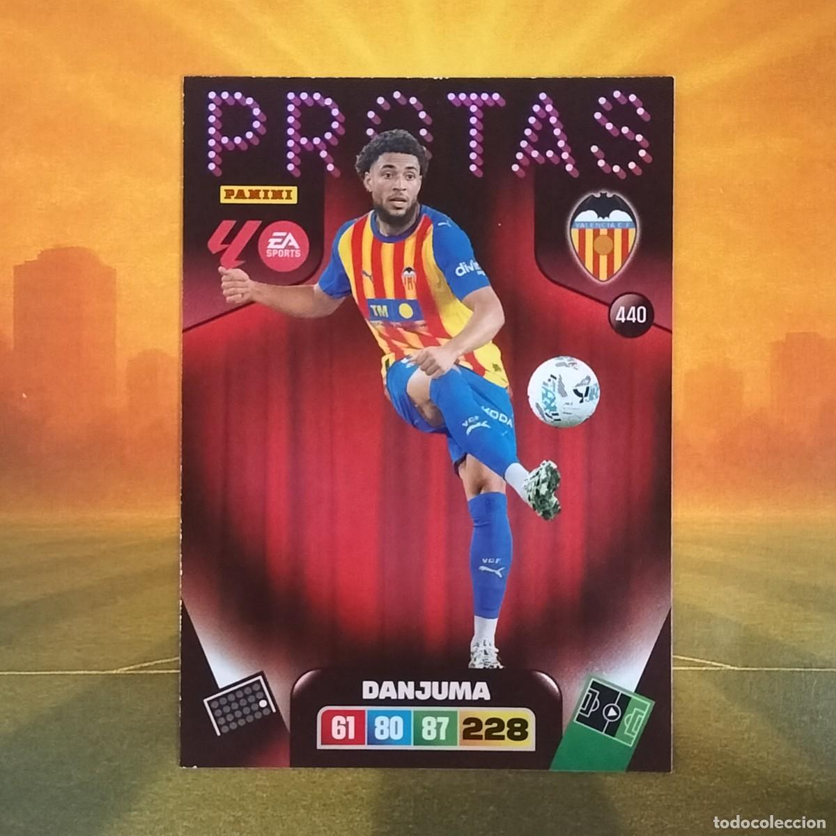 Figurine di Calcio: #440 Danjuma | Valencia CF | Protas | Adrenalyn XL LaLiga 2025 2026 Panini