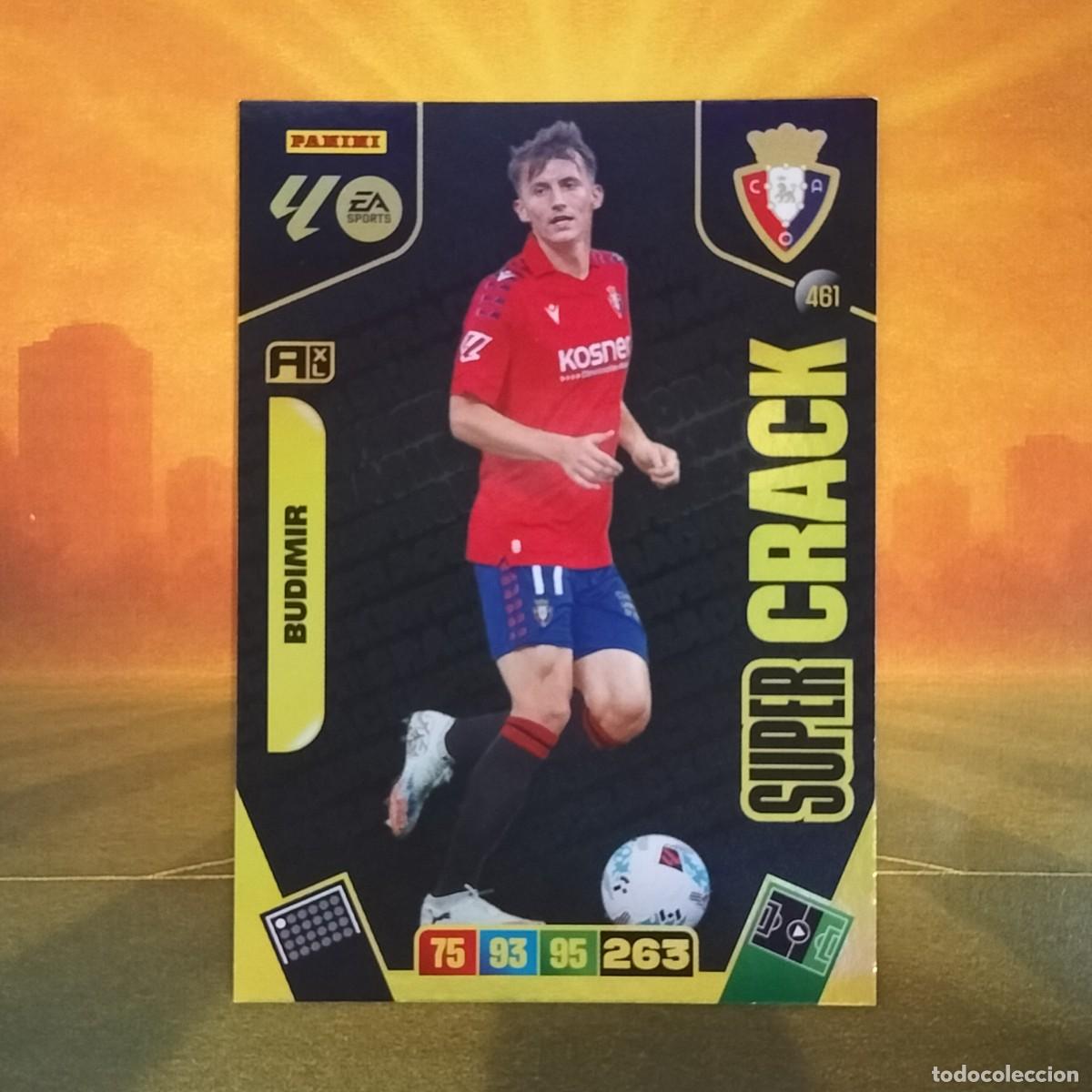 Fu&szlig;ball-Sticker: #461 Budimir | CA Osasuna | Super Crack | Adrenalyn XL LaLiga 2025 2026 Panini