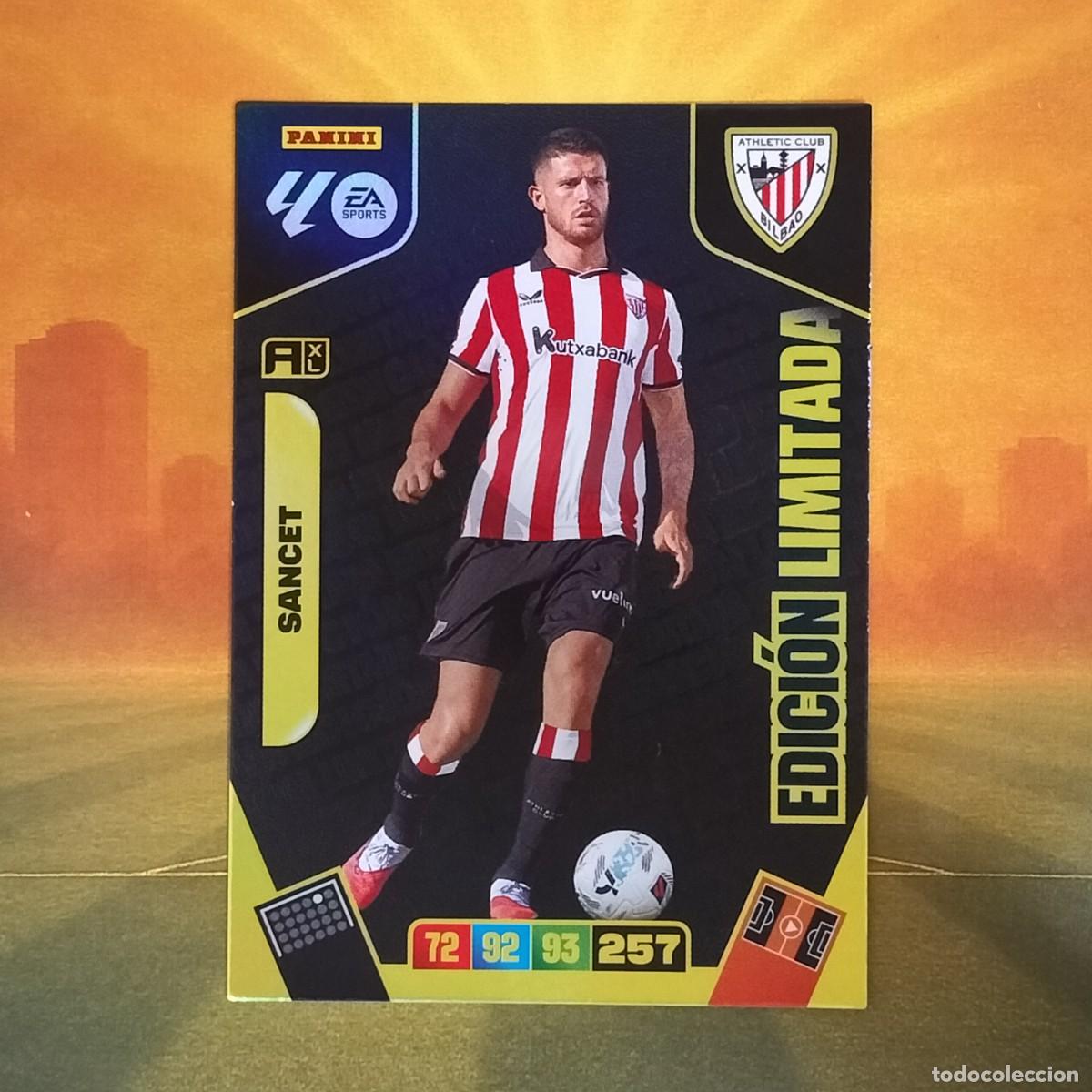 Cromos de Futebol: Sancet | Athletic Club | Edicion Limitada | Adrenalyn XL LaLiga 2025 2026 Panini