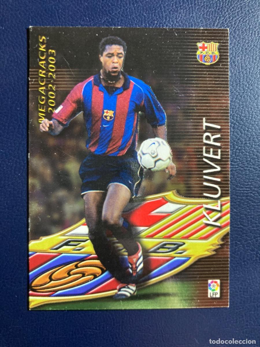 Cromos de F&uacute;tbol: Kluivert 385 Barcelona Megafichas 2002-03 2002 2003 MGK
