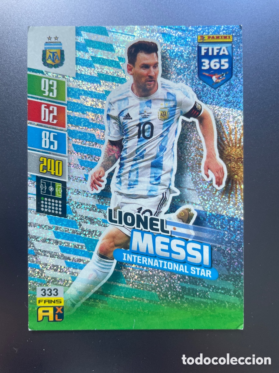 Fu&szlig;ball-Sticker: Lionel Messi 333 Panini FIFA 365 2020-21 Argentina