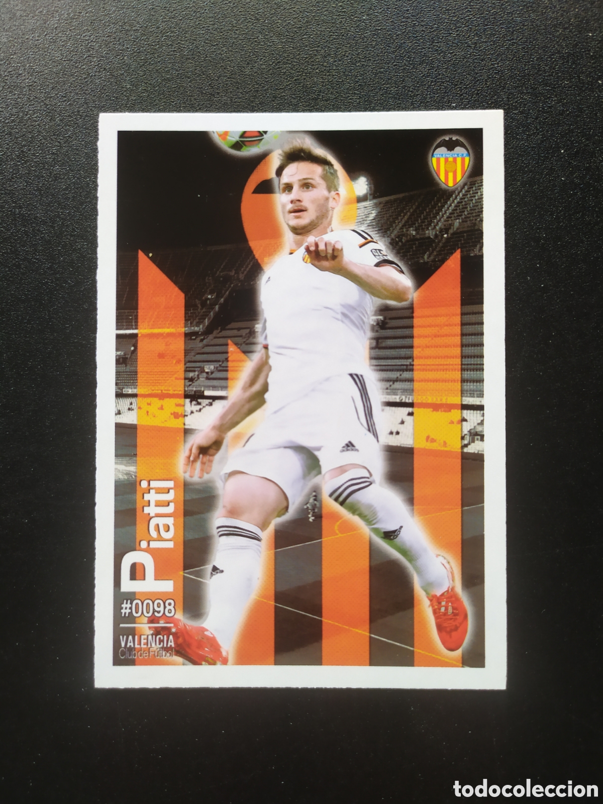 Cromos de Futebol: Mundicromo fichas Liga 2015 2016 15 16 Piatti n&deg; 98 Valencia