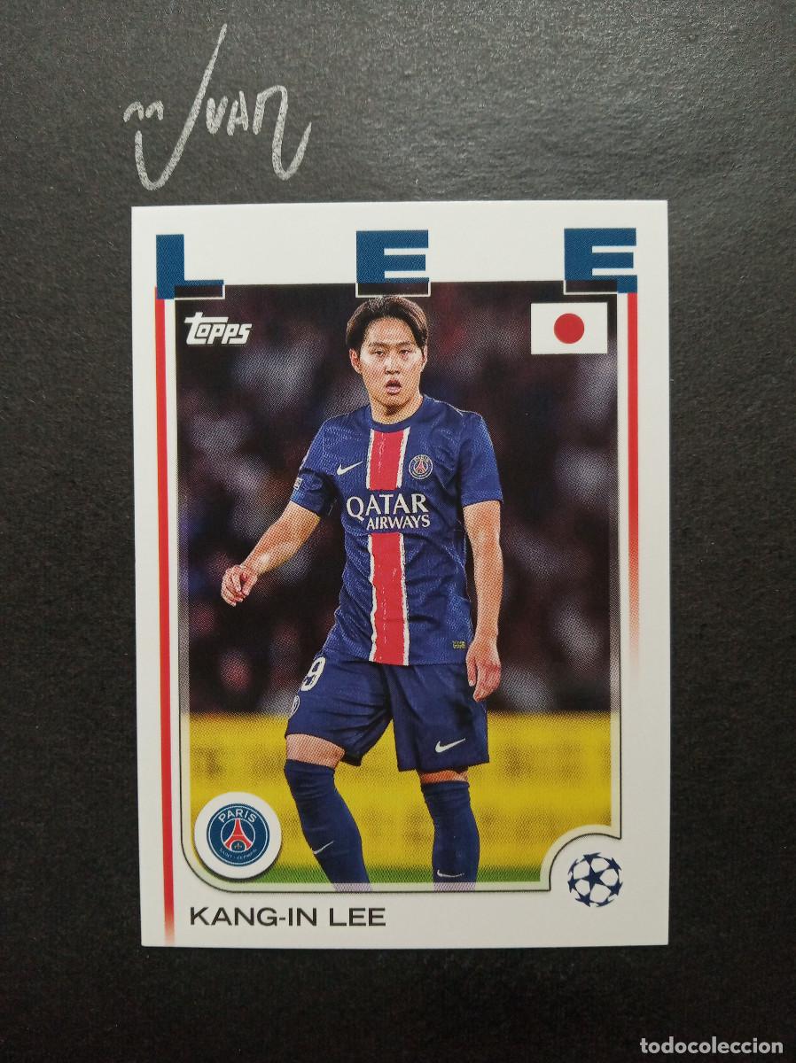 Cromos de f&uacute;tbol: 4 JAPAN KANG IN LEE PARIS SAINT GERMAIN ATLETICO MADRID 26 27⚽ TOPPS &reg; UEFA FLAGSHIP 2024 2025 24 25