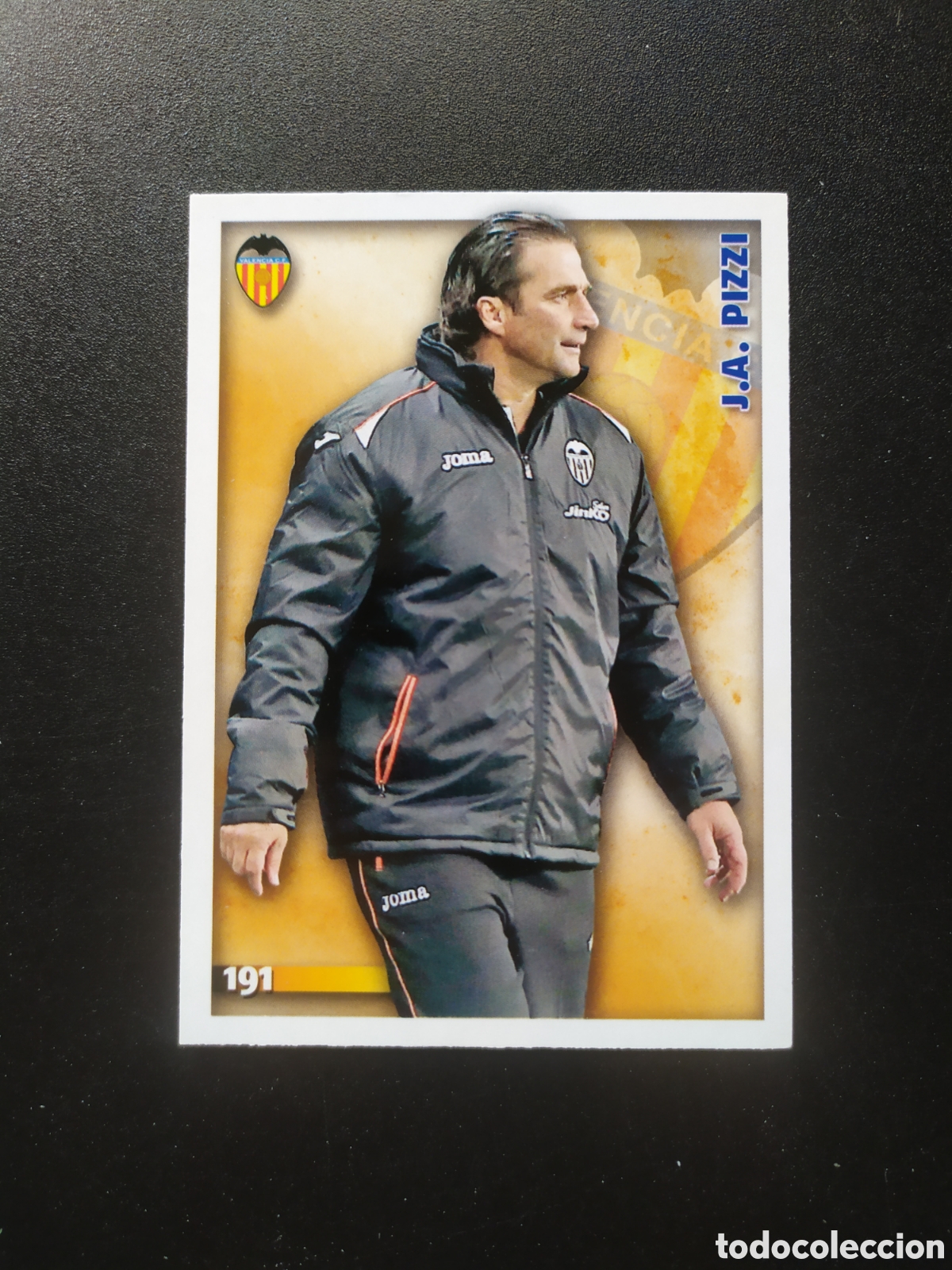 Cromos de f&uacute;tbol: Mundicromo fichas Liga 2014 2015 14 15 Pizzi n&deg; 191 Valencia
