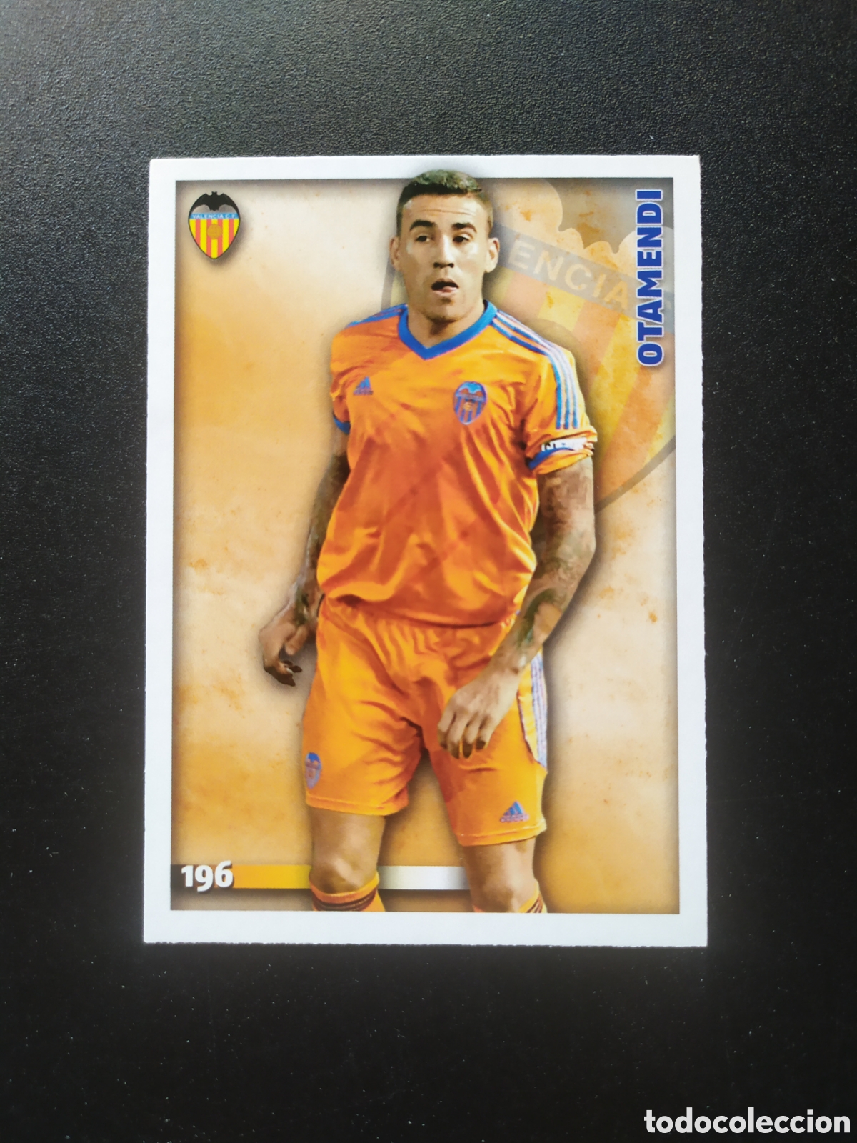 Figurine di Calcio: Mundicromo fichas Liga 2014 2015 14 15 Otamendi n&deg; 196 Valencia