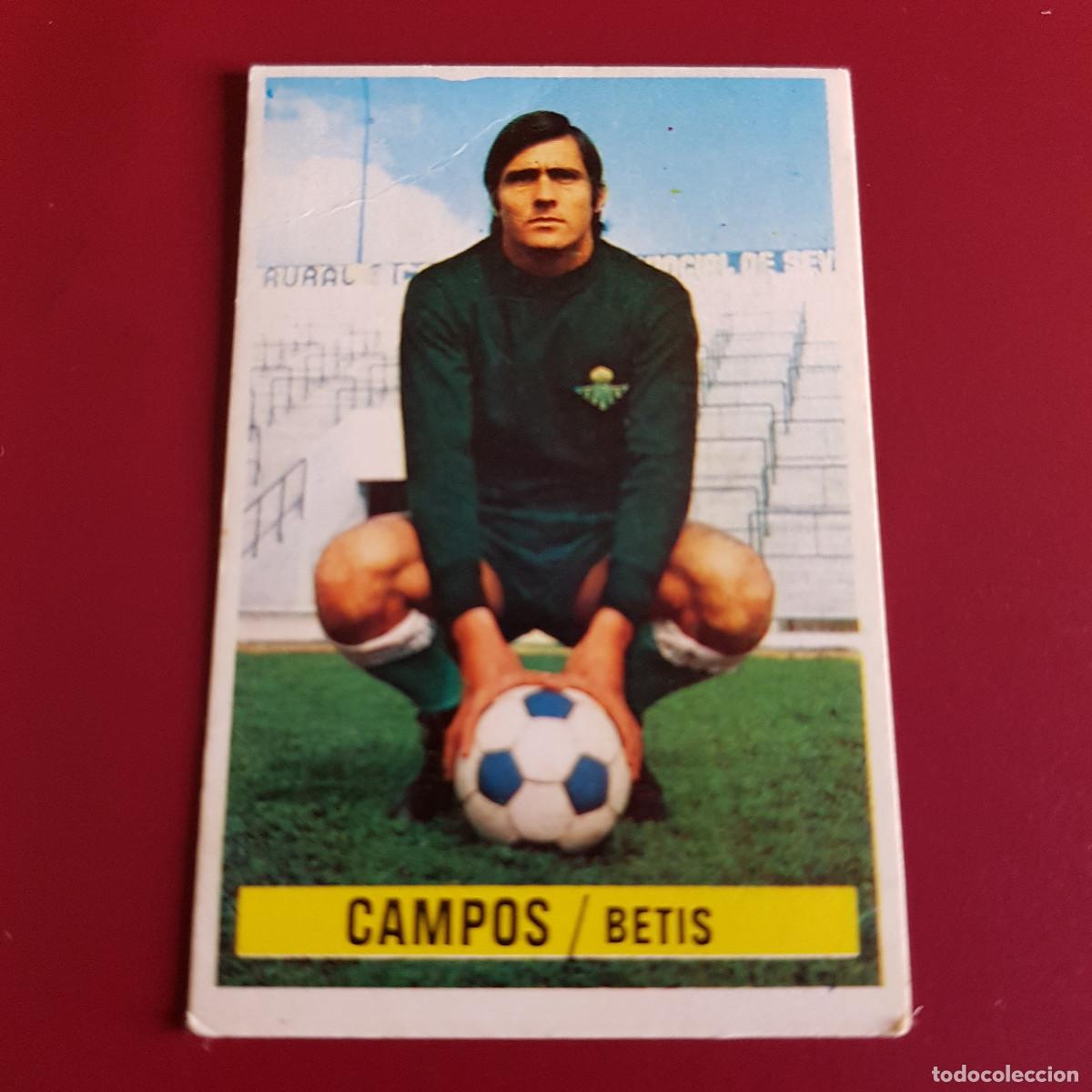 Football Stickers: ESTE - CAMPEONATOS DE LIGA 1974 1975 - 74 75 - BETIS - CAMPOS - BAJA - NUNCA PEGADO