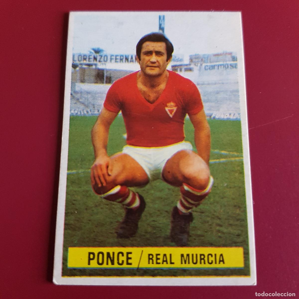 Figurine di Calcio: ESTE - CAMPEONATOS DE LIGA 1974 1975 - 74 75 - MURCIA - PONCE - BAJA - NUNCA PEGADO