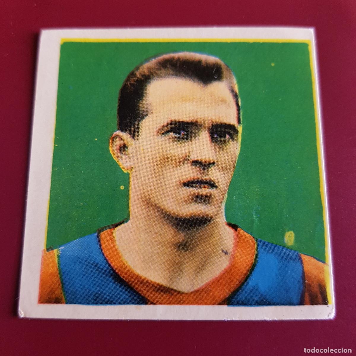 Figurine di Calcio: HISPANO AMERICANA - ESTRELLAS FUTBOL 1958 1959 - 58 59 - BARCELONA - RODRI 43 - NUNCA PEGADO