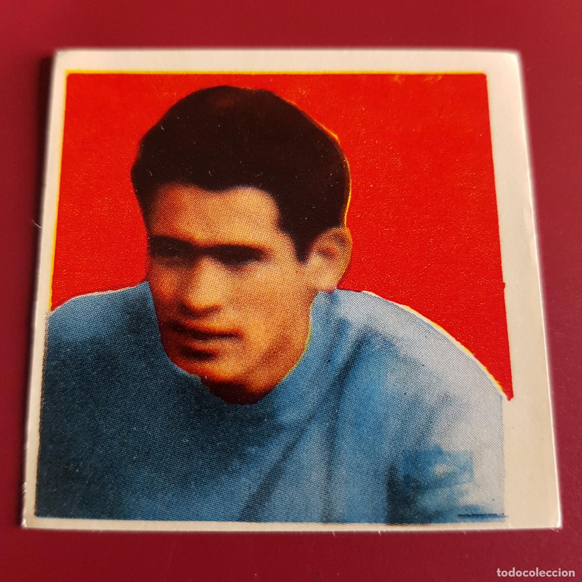 Fu&szlig;ball-Sticker: HISPANO AMERICANA - ESTRELLAS FUTBOL 1958 1959 - 58 59 - OVIEDO - AMARILLA 142 - NUNCA PEGADO
