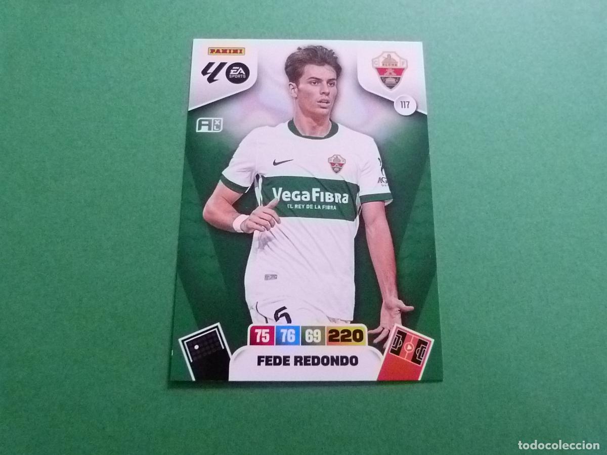 Figurine di Calcio: TRADING CARD FUTBOL REDONDO ELCHE C.F. N&ordm; 117 LIGA ADRENALYN XL 2025-2026/25-26 PANINI