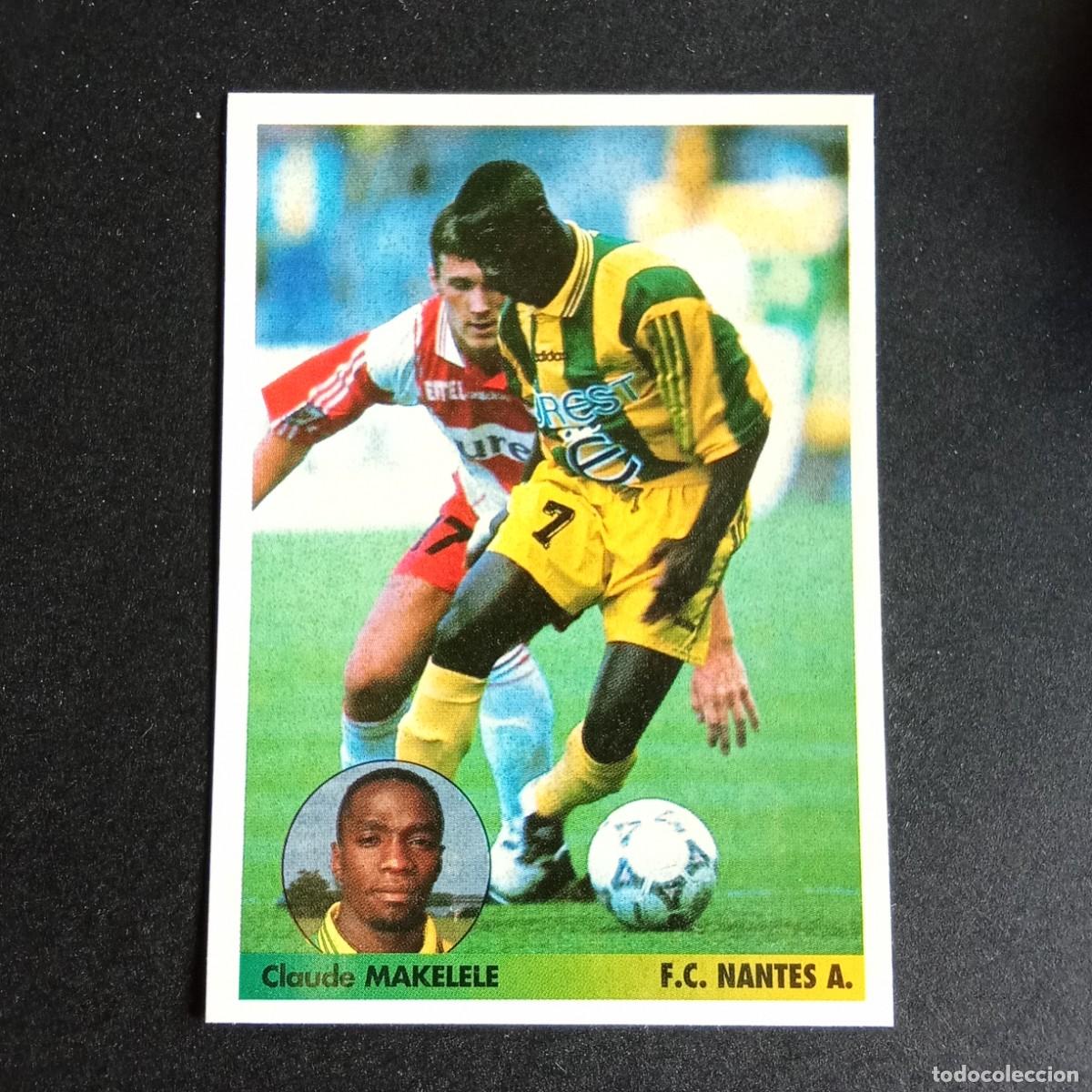 Cromos de F&uacute;tbol: LOS MEJORES EQUIPOS DE EUROPA 1996 1997 96 97 PANINI 299 MAKELELE NANTES SIN PEGAR