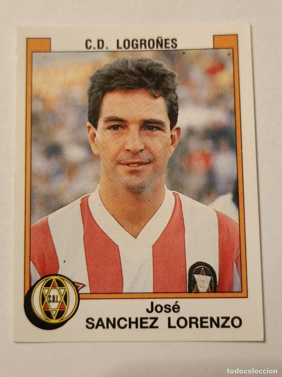 Fu&szlig;ball-Sticker: #167 SANCHEZ LORENZO C.D. LOGRO&Ntilde;ES FUTBOL 88 PANINI