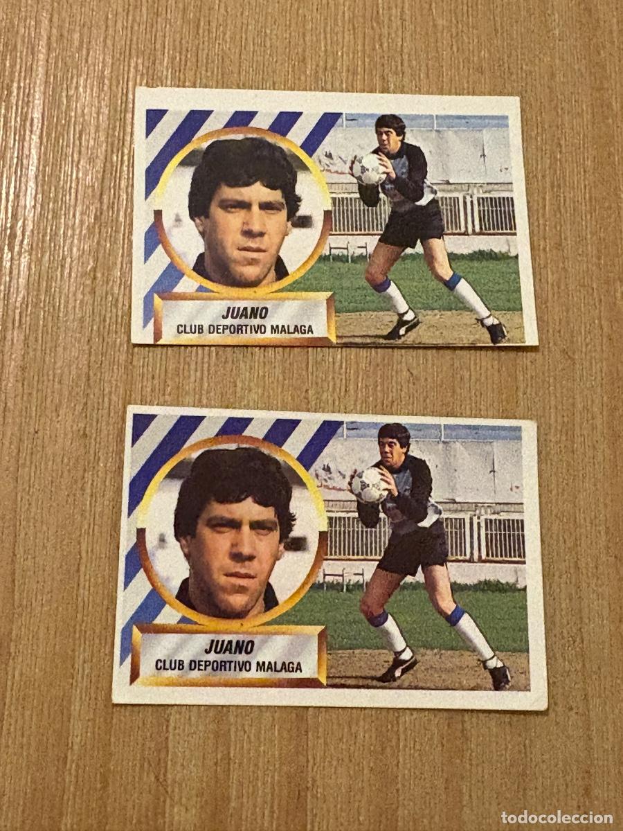 Figurine di Calcio: 16. CROMO LIGA ESTE SIN PEGAR 1988-89 88-89 JUANJO MALAGA 2 VERSIONES 2/2b