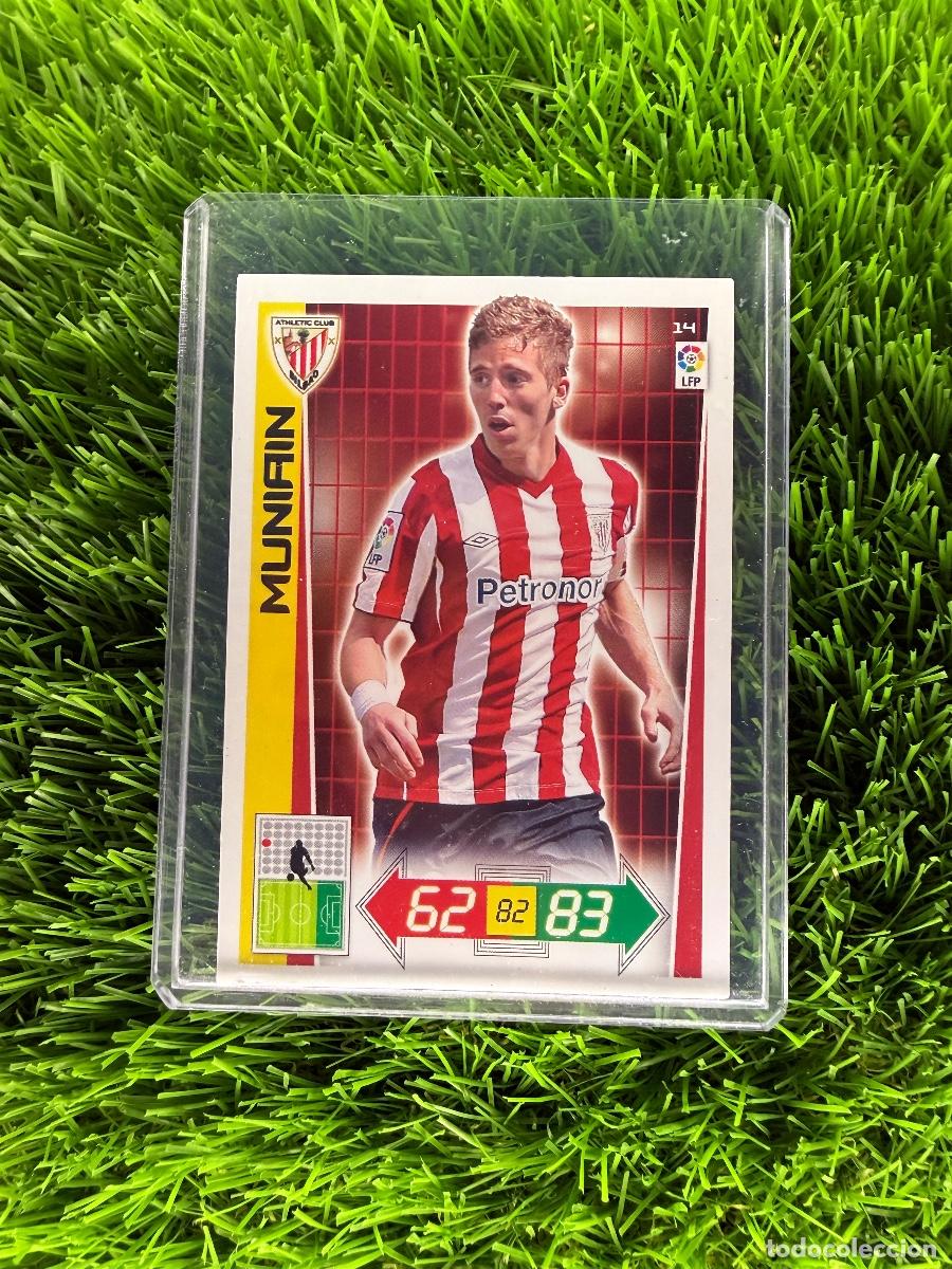 Cromos de F&uacute;tbol: N&ordm; 14 Muniain Athletic Club Adrenalyn XL 12 13