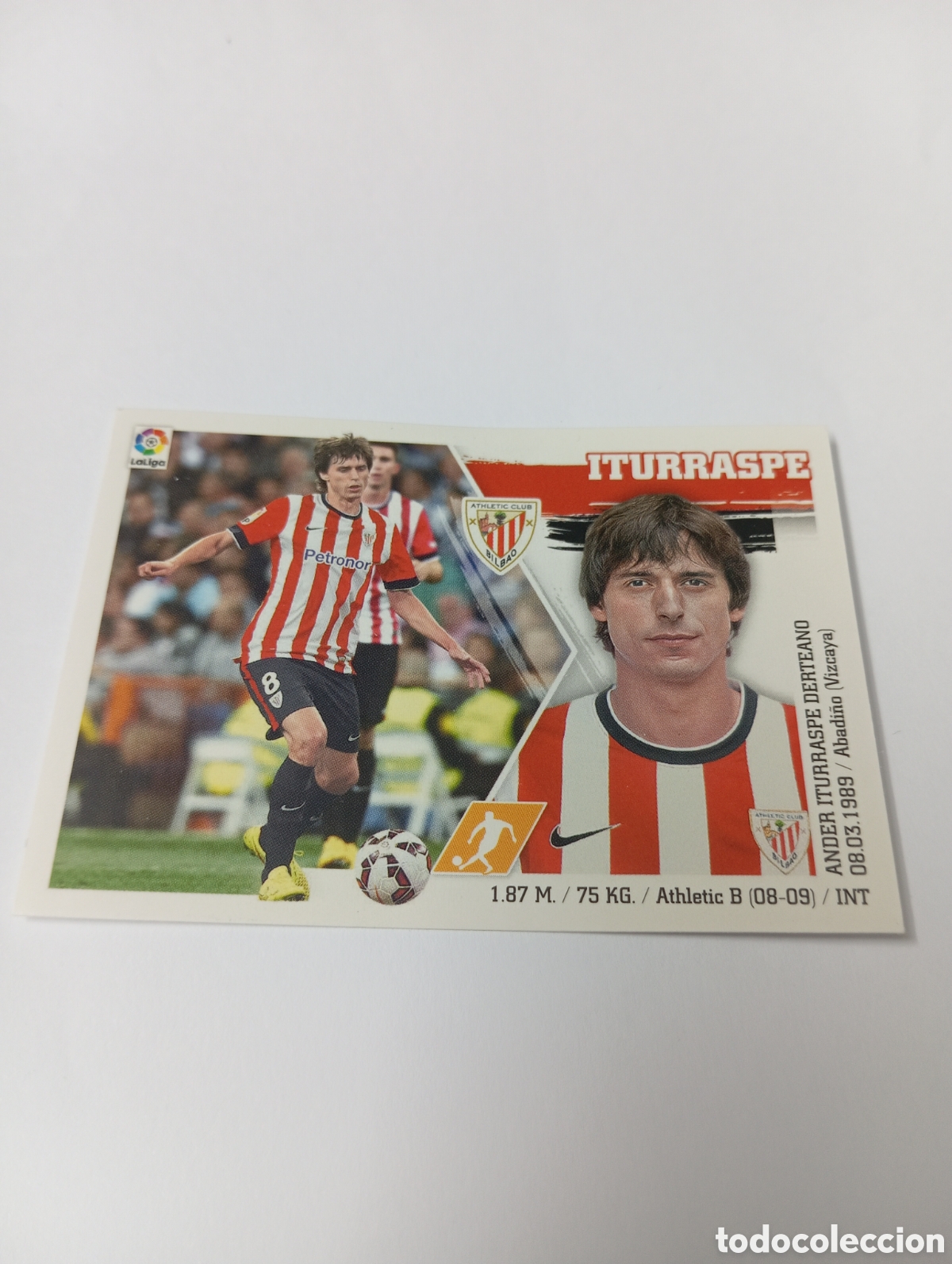 Fu&szlig;ball-Sticker: Iturraspe 13 Athletic Club liga este 15 16 panini 2015 2016