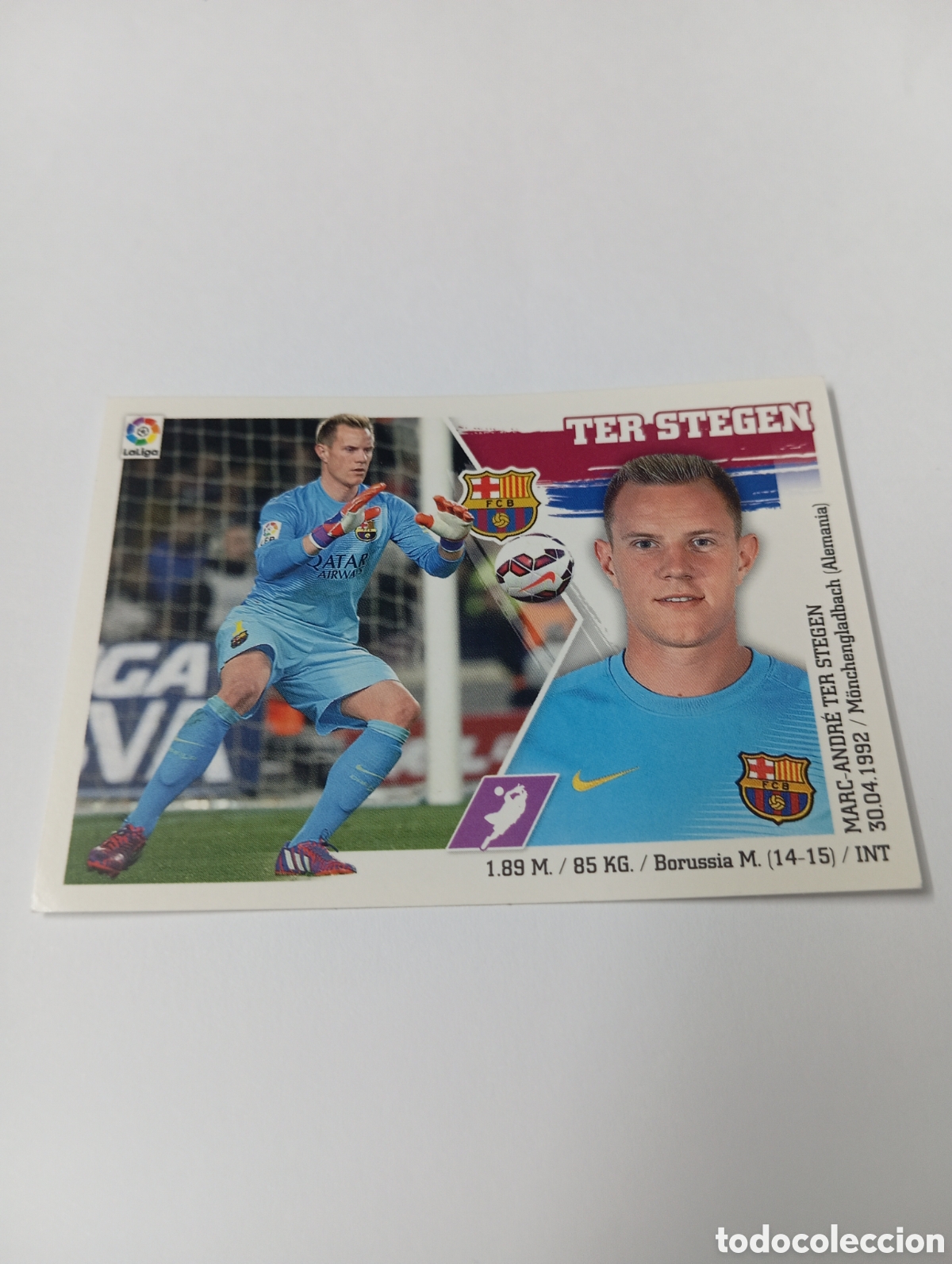 Cromos de Futebol: Ter Stegen 4 Barcelona liga este 15 16 panini 2015 2016