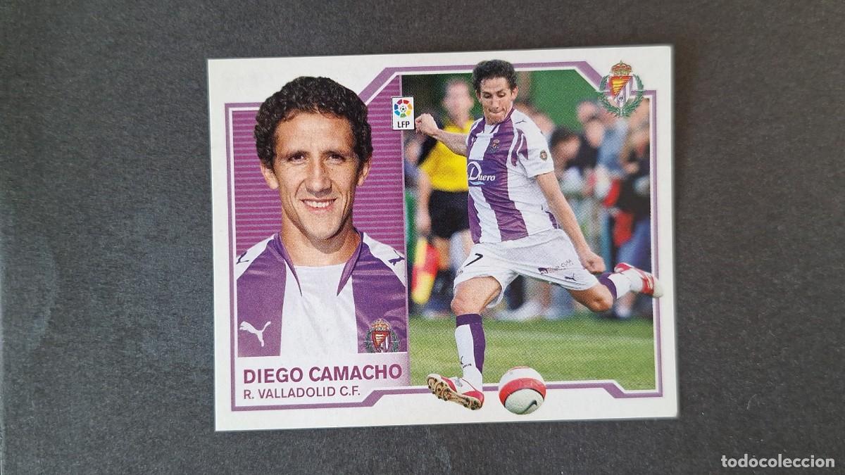 Figurine di Calcio: L4 DIEGO CAMACHO REAL VALLADOLID COLOCA LIGA ESTE 2007 2008 07 08 NUNCA PEGADO SIN PEGAR