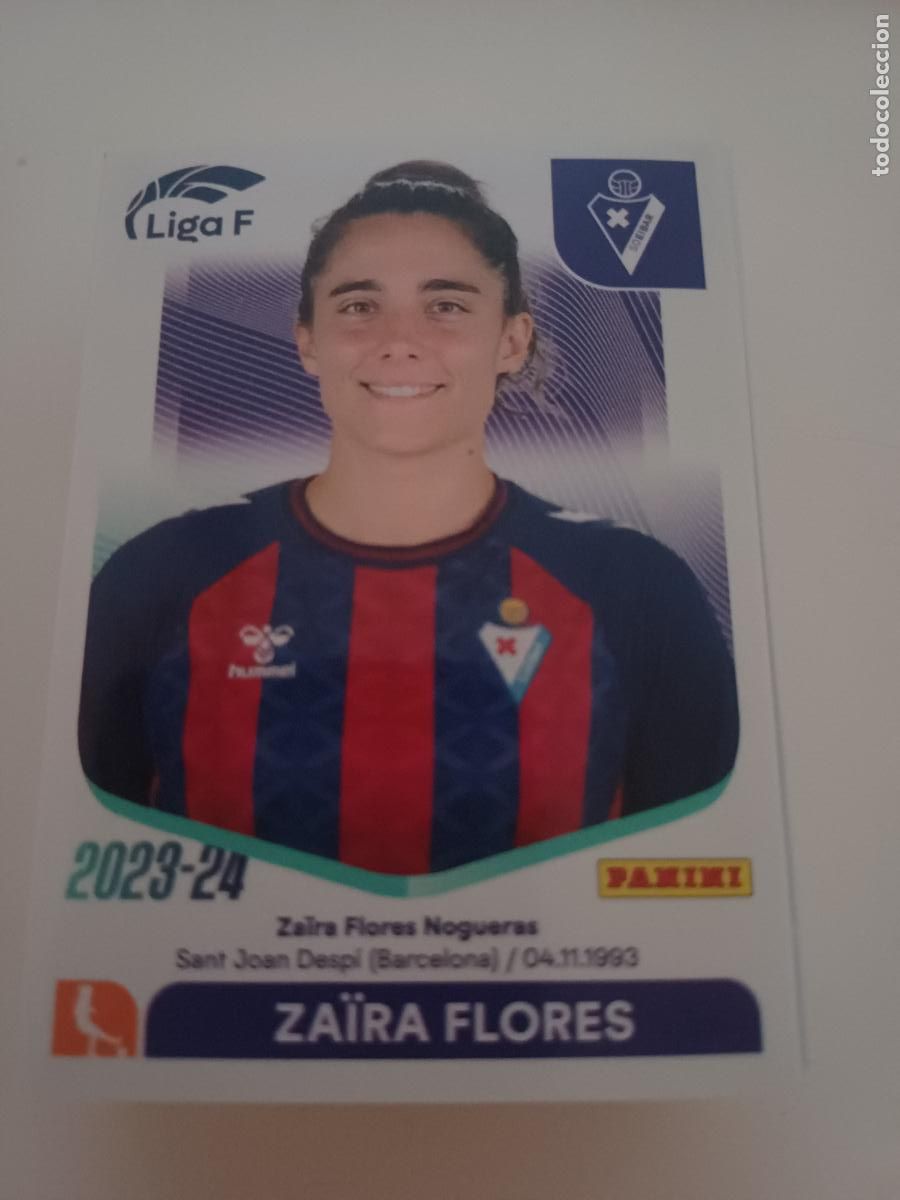 Cromos de f&uacute;tbol: 114 - ZA&Iuml;RA FLORES - SD EIBAR - Foto 1