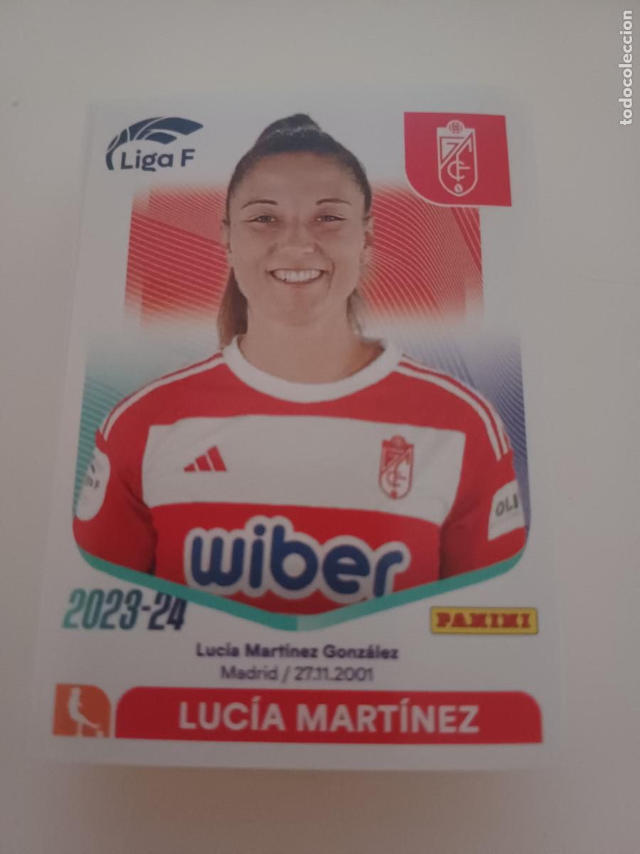 Cromos de f&uacute;tbol: 133 - LUC&Iacute;A MART&Iacute;NEZ - GRANADA CF - Foto 1