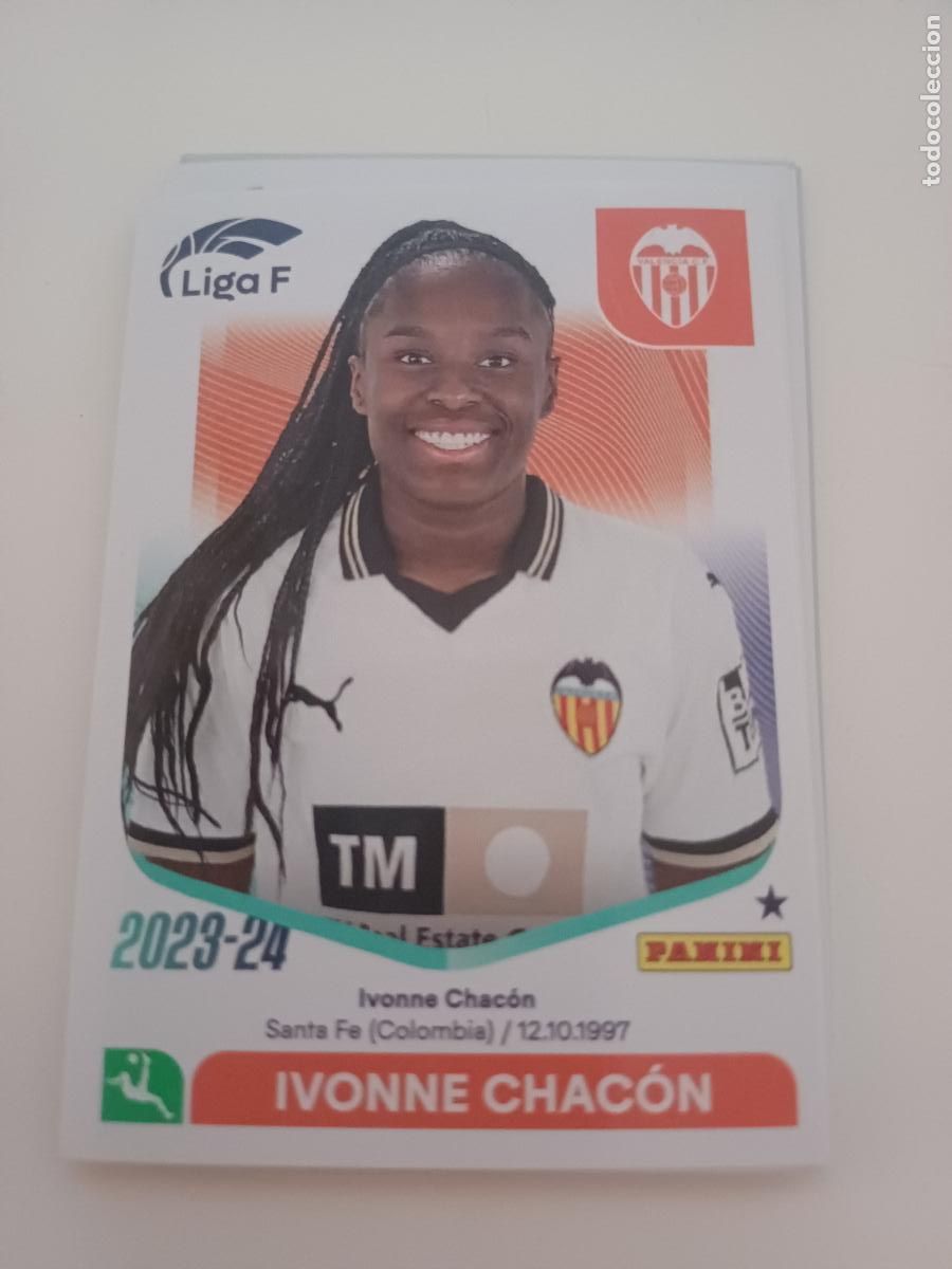 Figurine di Calcio: 301A - IVONNE CHAC&Oacute;N - VALENCIA CF