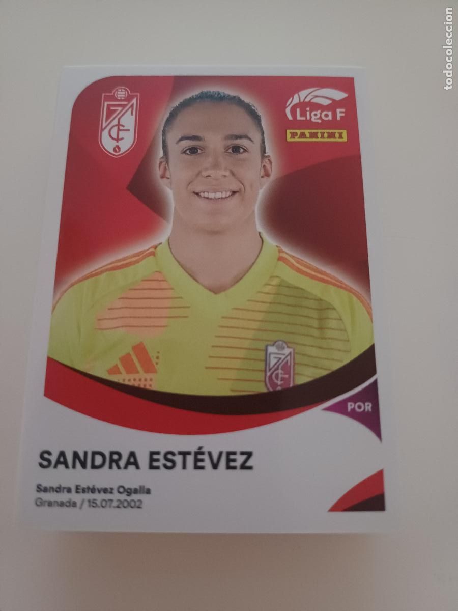Cromos de f&uacute;tbol: 164 - Sandra Est&eacute;vez - Granada Cf - Foto 1