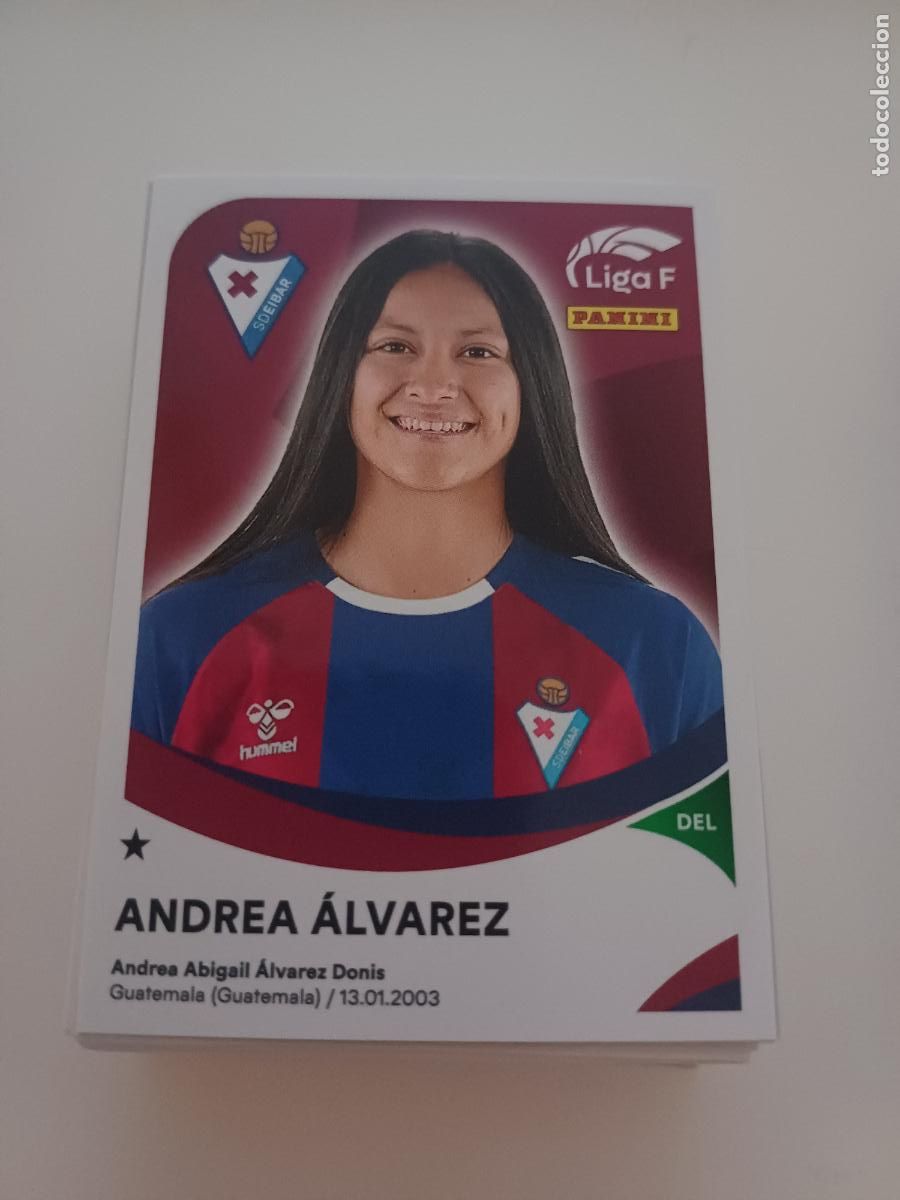 Cromos de f&uacute;tbol: 140 - Andrea &Aacute;lvarez - Sd Eibar - Foto 1